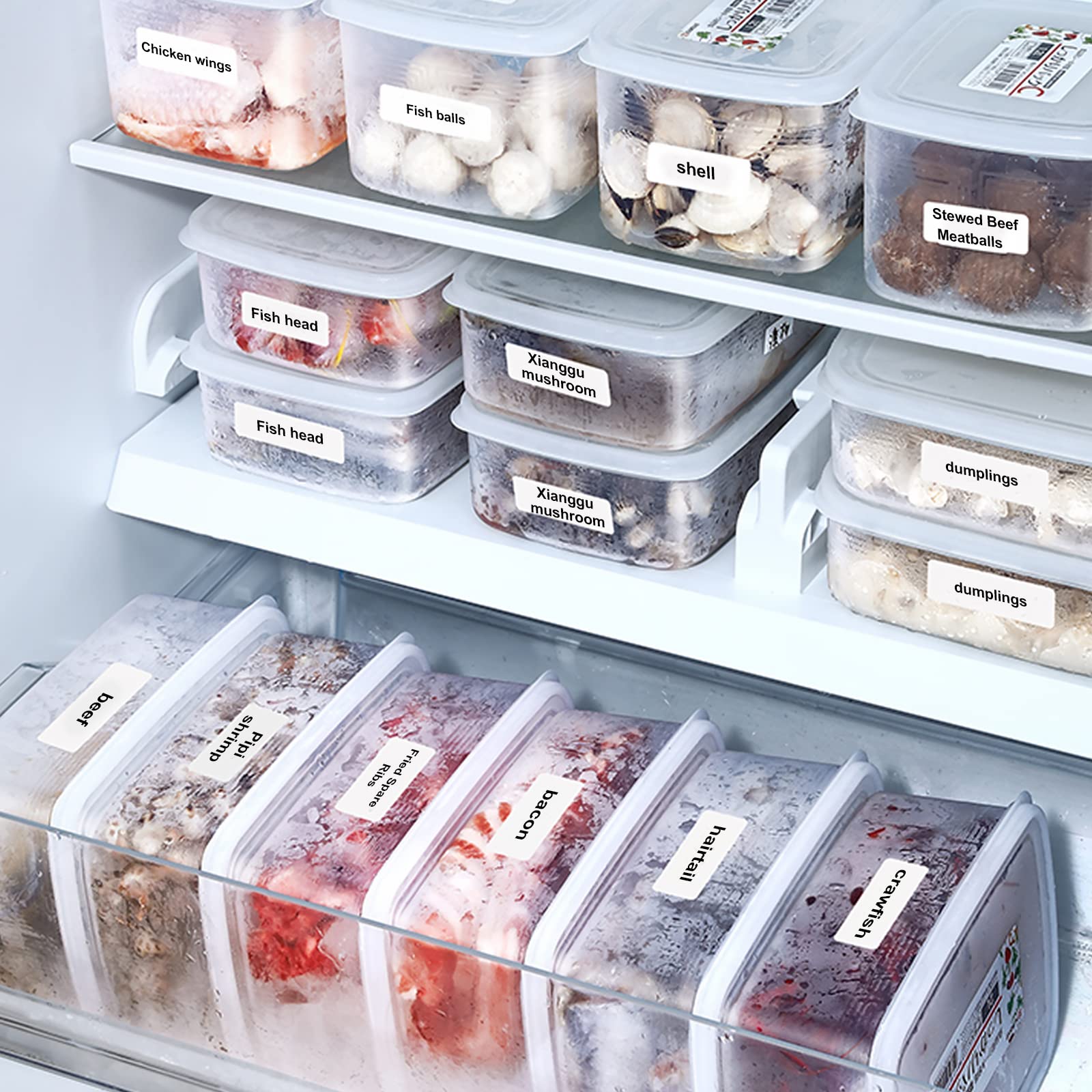 Niimbot B18 Compatible Labeling Ribbon, Replacement Refill Tapes For Thermal Transfer Label Printer, Legible Printing, Long Last