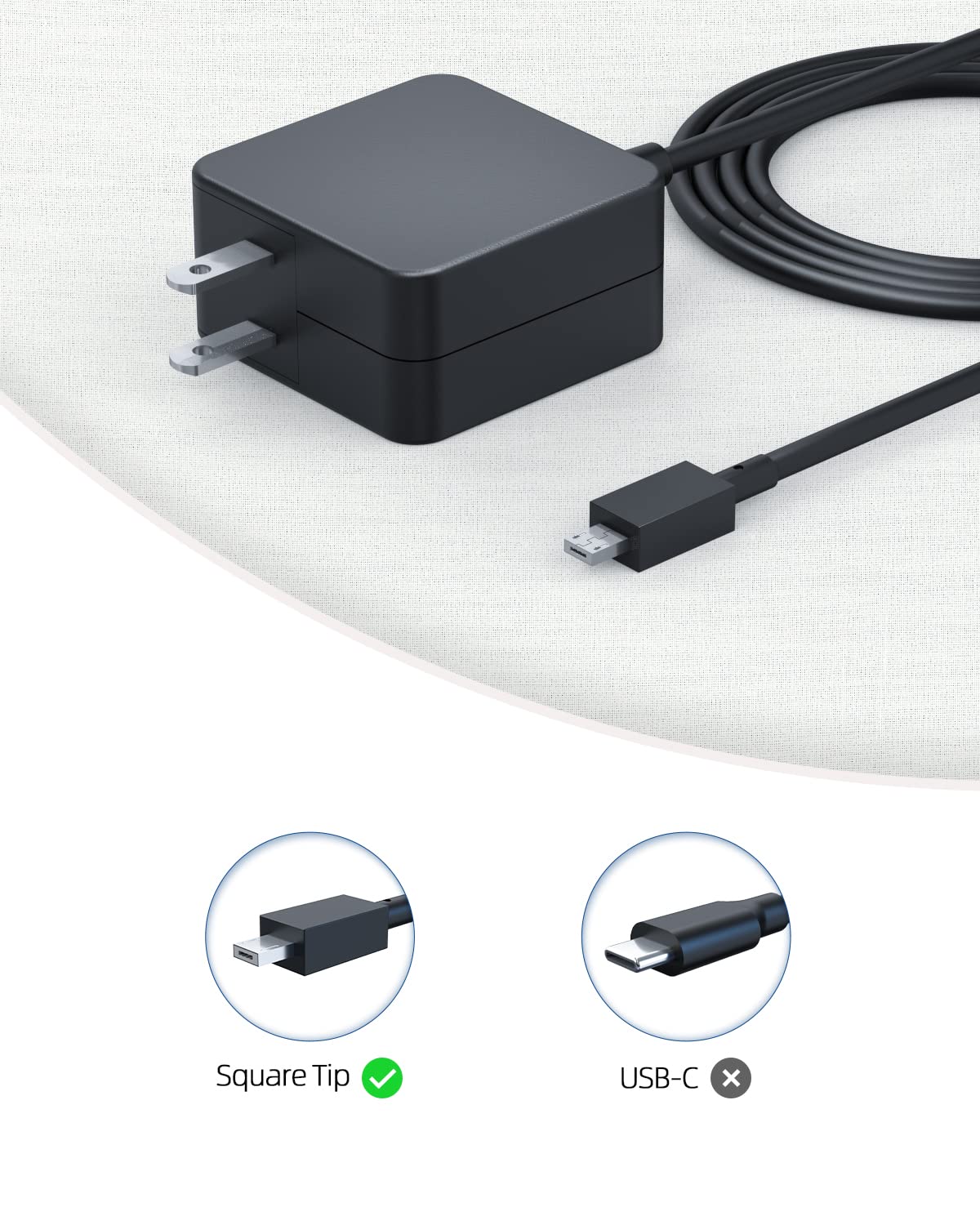 24W Charger (Ul Certified Safety), Fit For Asus Chromebook C100P C100Pa C100 C201P C201 C201Pa Laptop Power Supply Adapter Cord