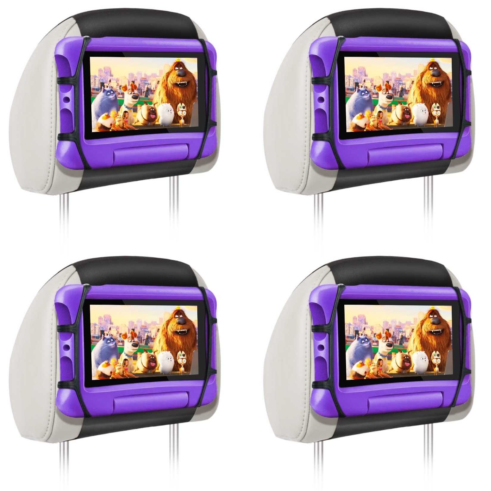 Lpoake 4 Pack Tablet Holder For Car