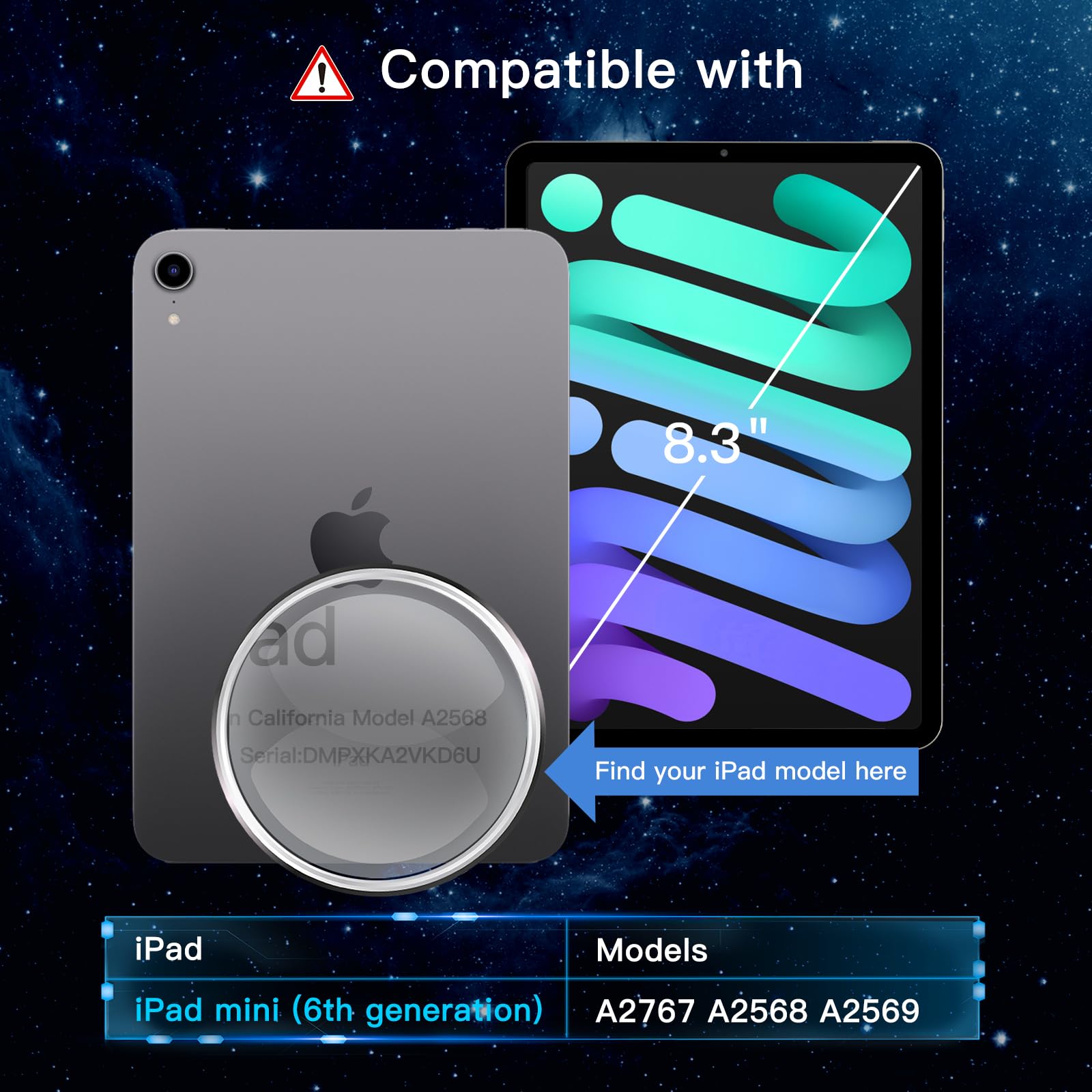 Jetech Screen Protector For Ipad Mini 6 (8.3 Inch, 2021 Model, 6Th Generation) With Easy Installation Frame, Tempered Glass Film