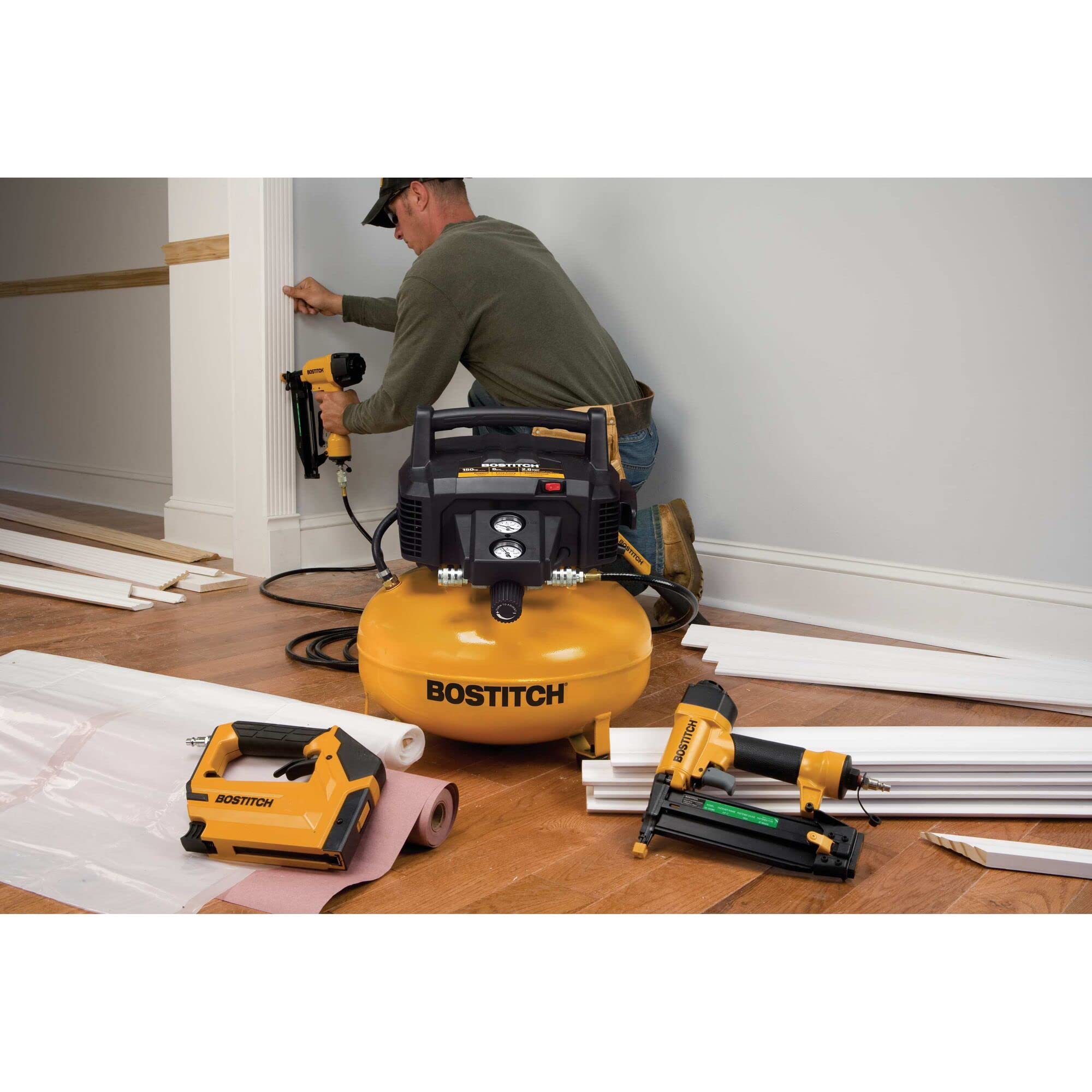 Bostitch Btfp02012 6 Gallon Pancake Compressor