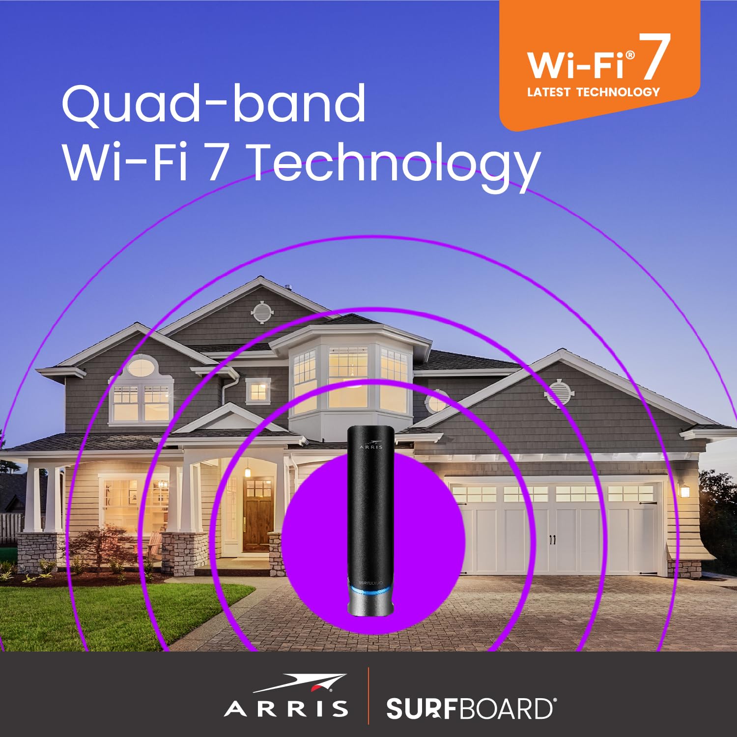 Arris (G54)   Cable Modem Router Combo   Fast Docsis 3.1 Multi Gigabit & Be 18000 Wifi 7 Router Comcast Xfinity, Cox, Spectrum Q