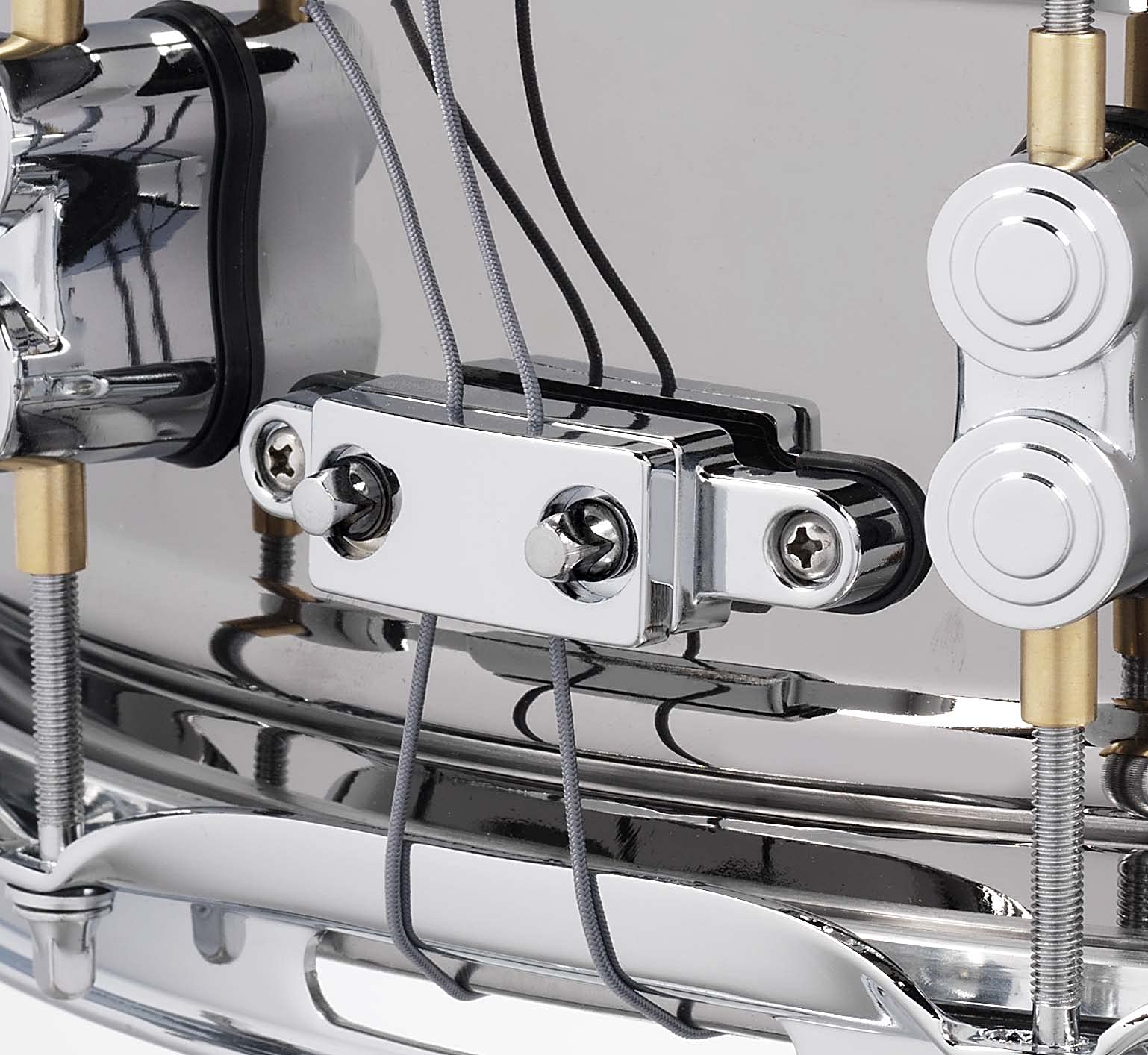 Pacific Drums Concept Series Black Nickel Over Steel Snare Drum, 6''X10'' (Pdsn0610Bncr)