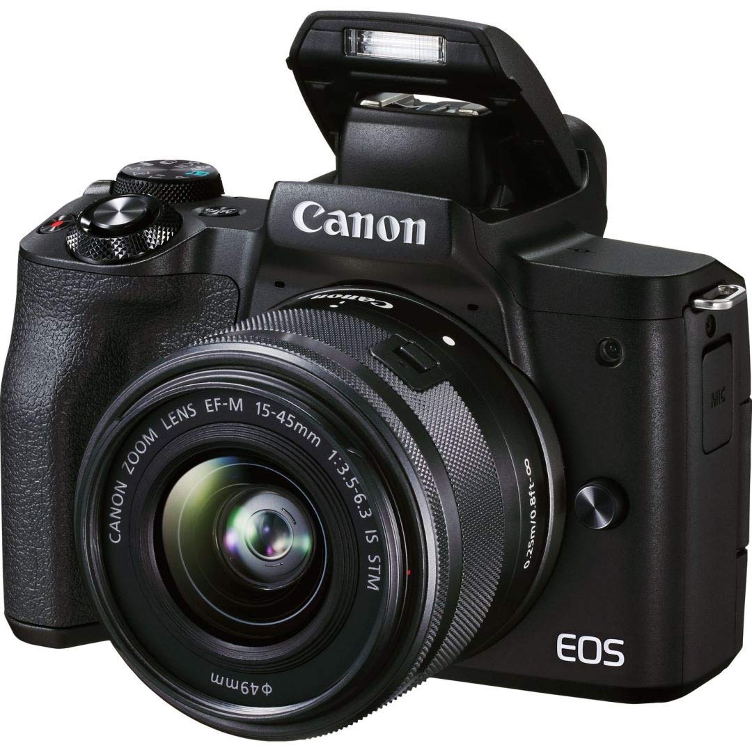 Canon Eos M50 Mark Ii + Ef M 15 45Mm Is Stm Kit Black