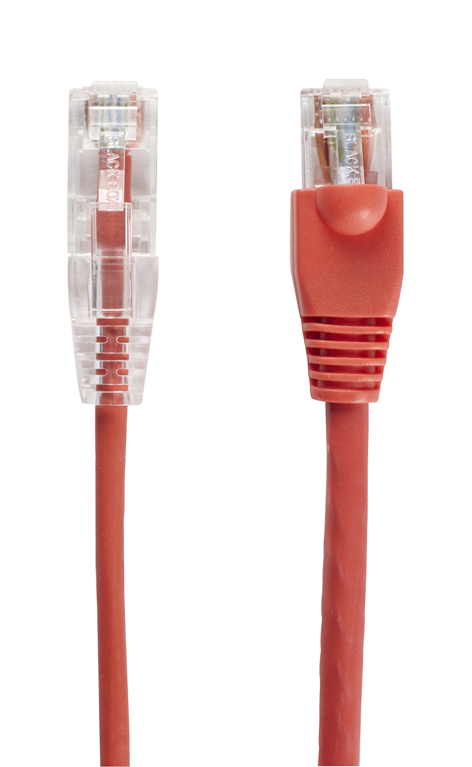 Black Box Network Services 1Ft Red Cat6 Slim 28Awg Patch C
