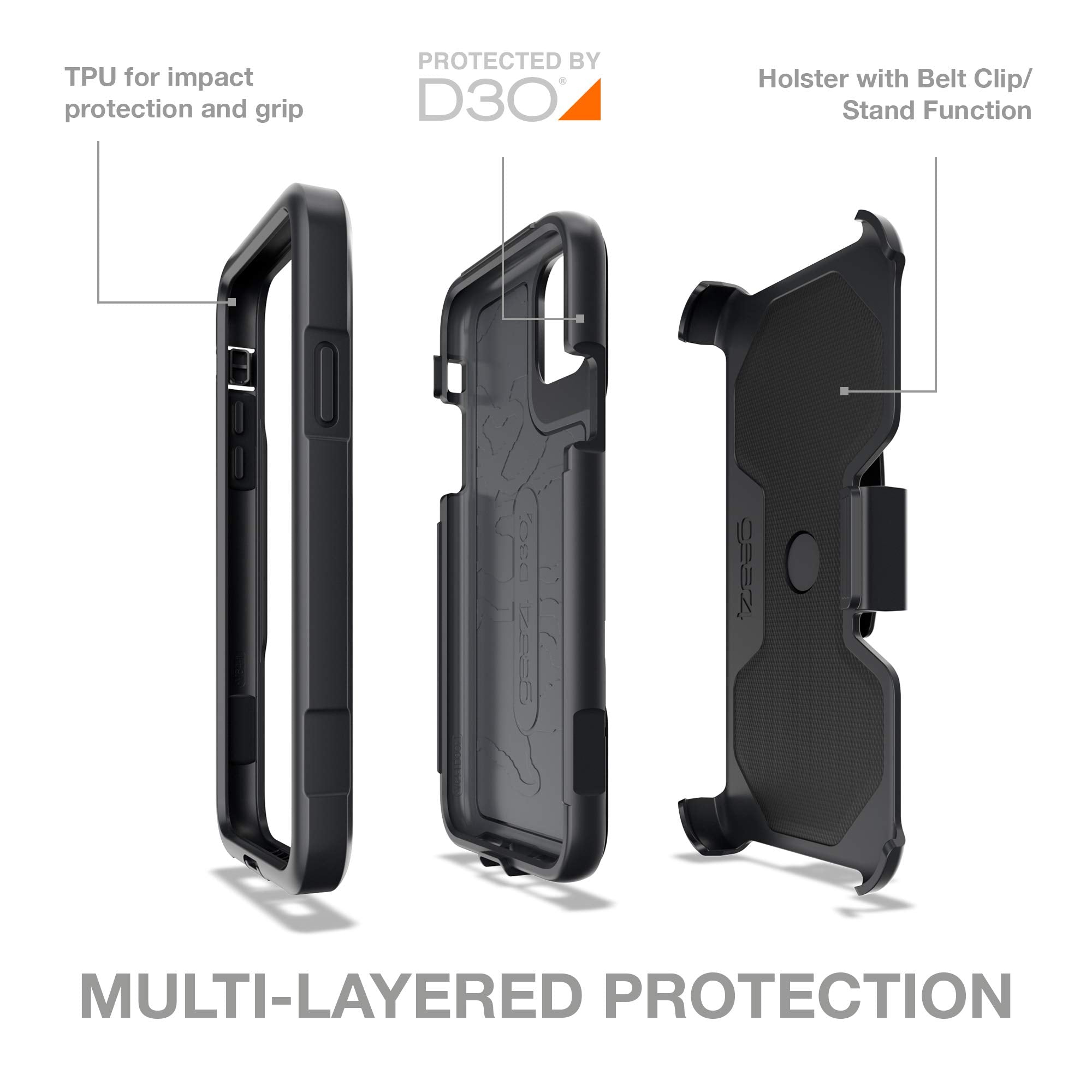 Gear4-Cases-Platoon-Apple-Ip11 Pro Max-Fg-Black