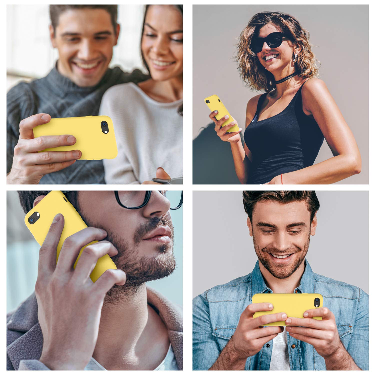 Cordking Designed For Iphone Se Case 2022/2020, Designed For Iphone 7 8 Case, Silicone Ultra Slim Shockproof Phone Case With [So