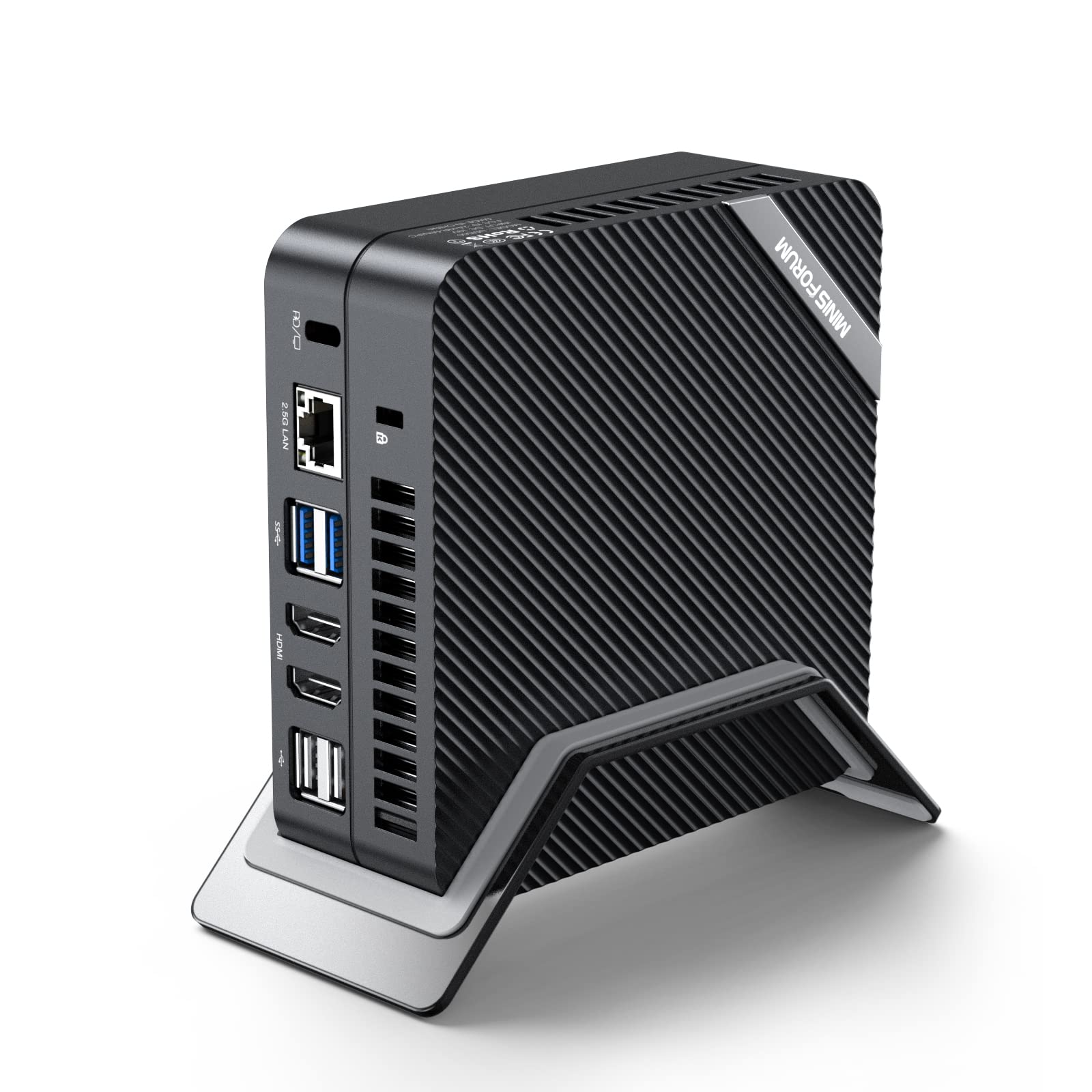 Minisforum Venus Series Um773 Lite Mini Pc Amd Ryzen 7 7735Hs Desktop Computer, Ddr5 4800 32Gb 1Tb Pcie4.0 Ssd, 2.5Gbps Lan, 2X4