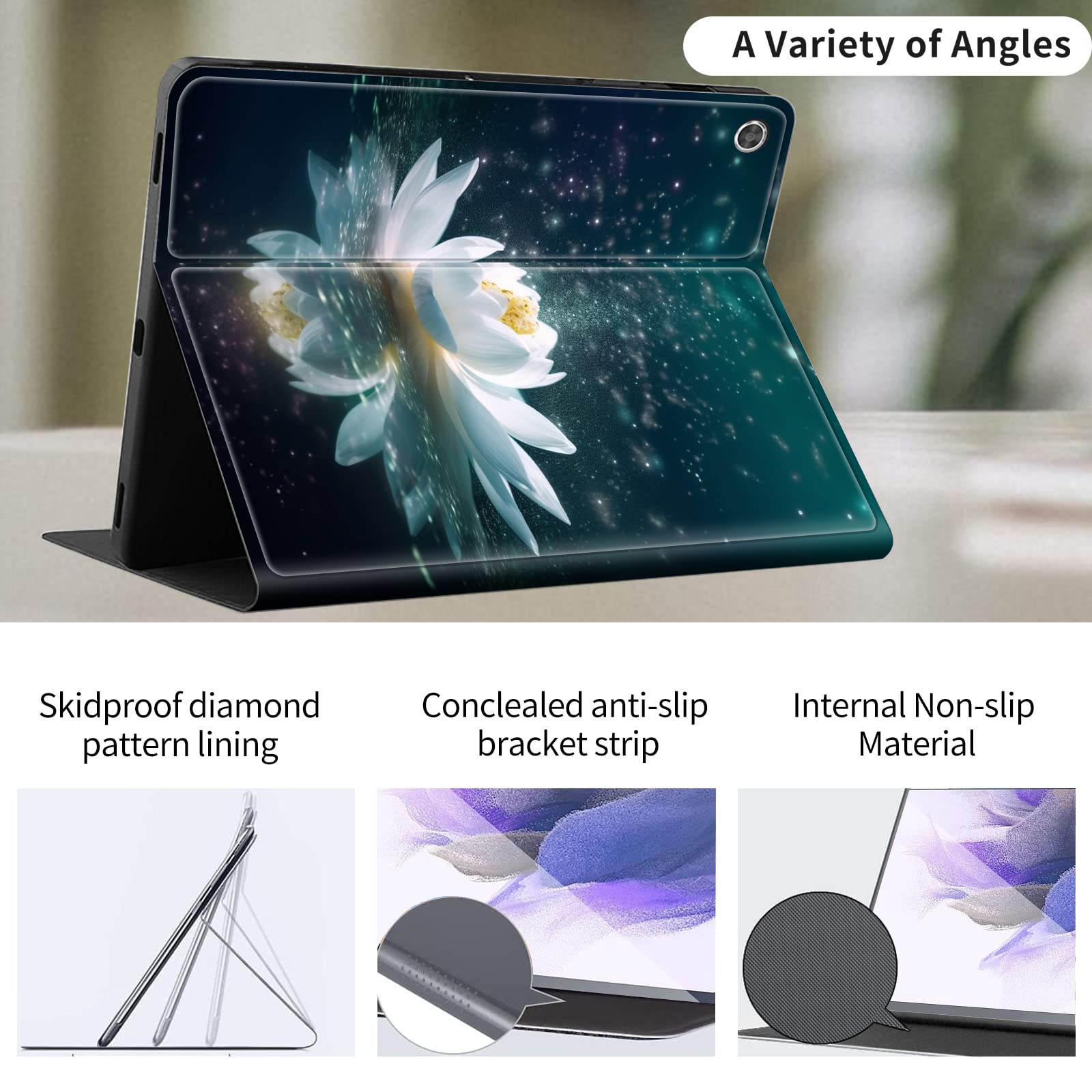 Case For All New Kindle Paperwhite 11Th Generation/Signature Edition 6.8'' 2021/2023/2024 Released, Slim Pu Leather Multi Angle