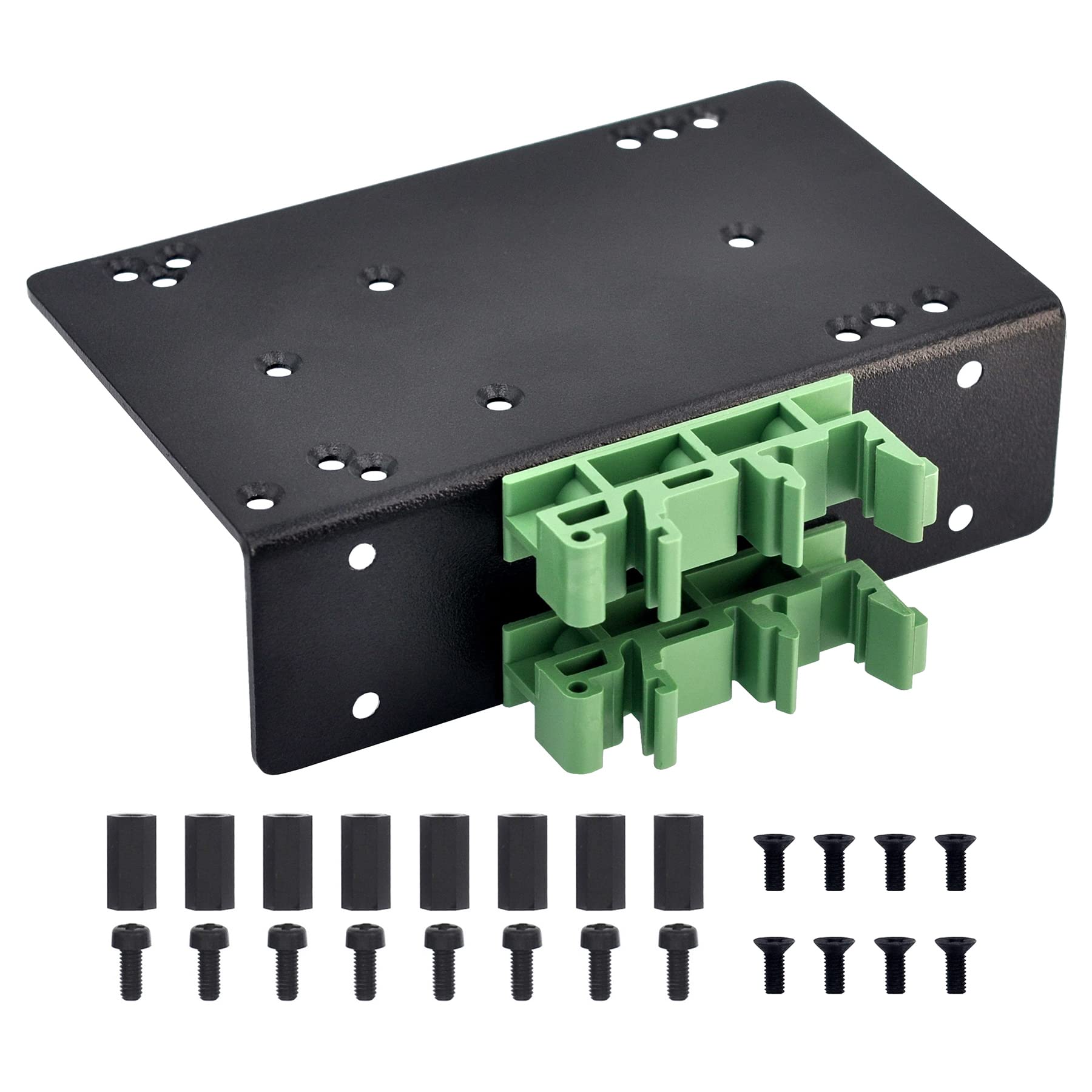 Din Rail Mount Bracket For Raspberry Pi 1A+ 1B+ 2B 3B 3B+ 4B Zero, Uno Mega 2560 Beaglebone Black