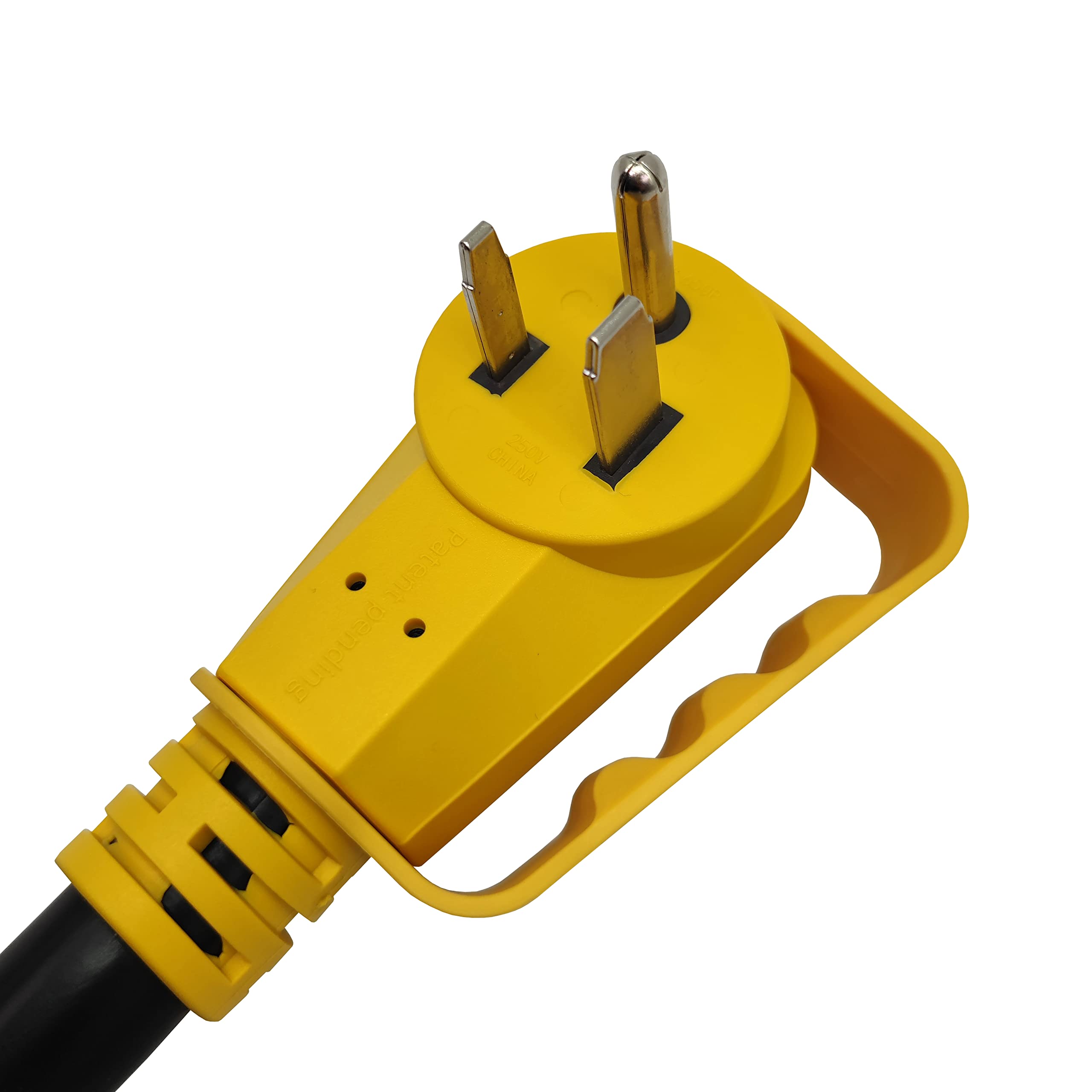 Parkworld Nema 6 50 Plug Lighted With Handle Power Cord Set With Stw 6Awg Cable (6Ft)