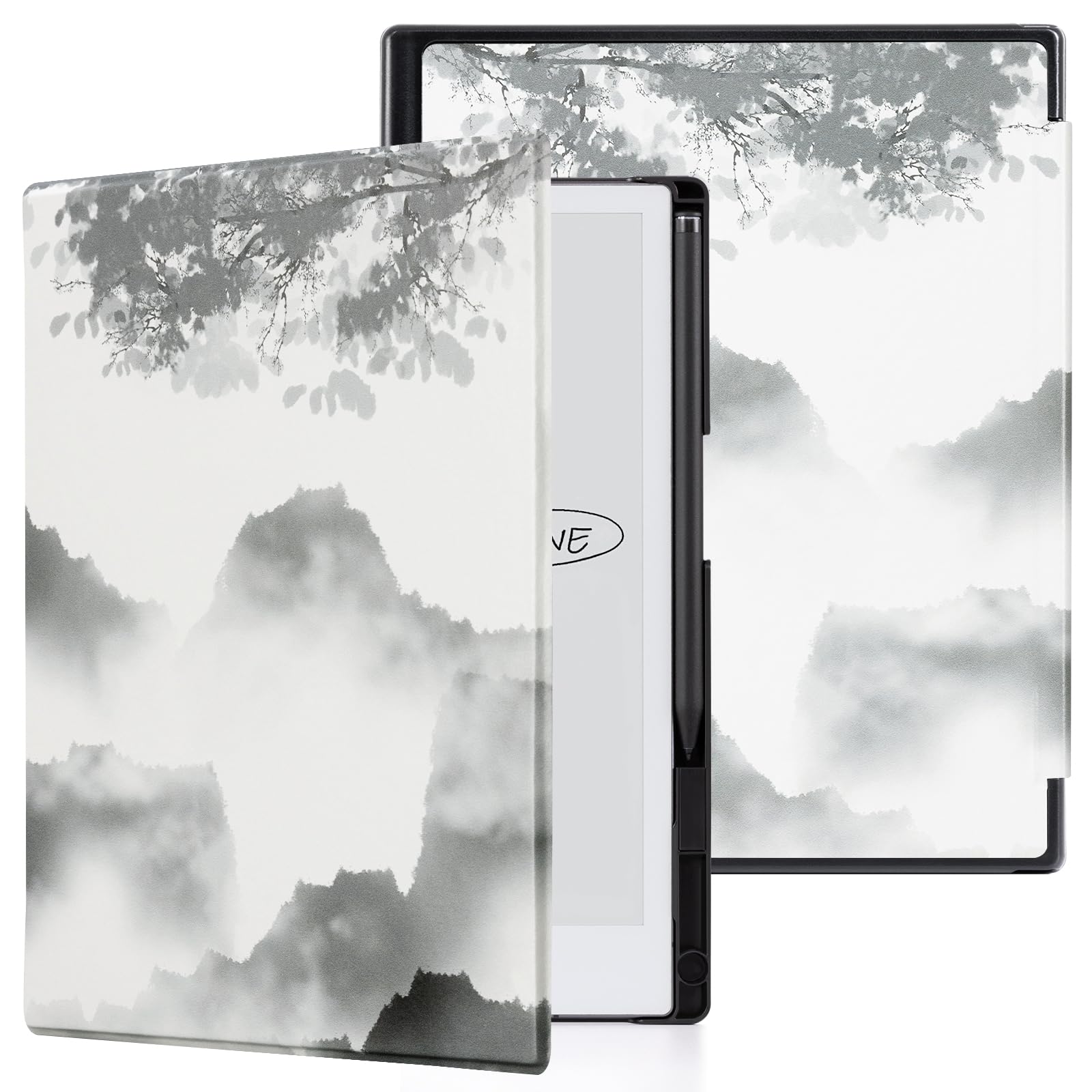 Cobak Case For Remarkable 2 Paper Tablet   Lightweight And Hard Back Shell Protective Book Folio Cover With Built In Pen Holder