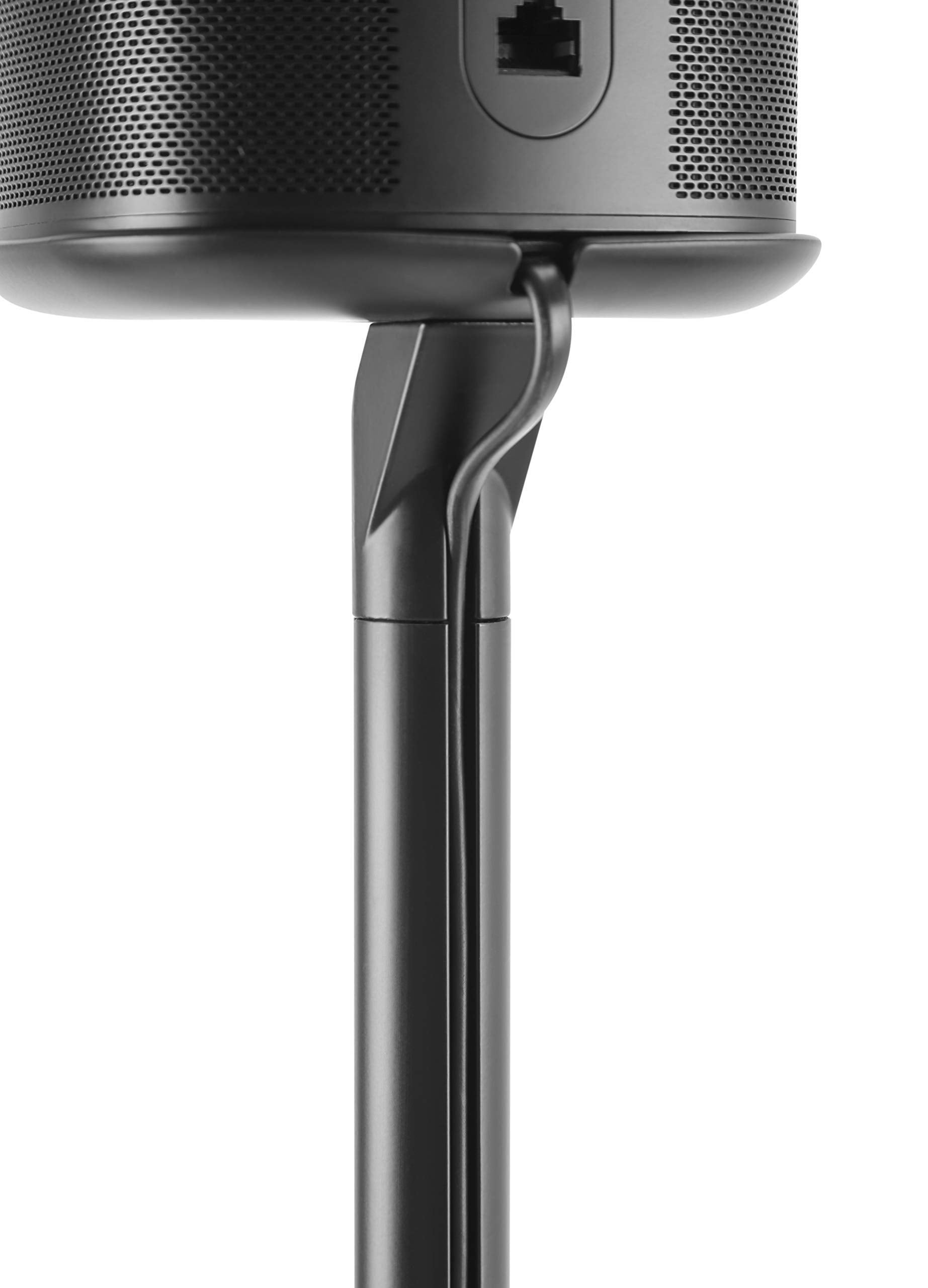 Ynvision.Design Fixed Height Floor Stand Compatible With Sonos One, One Sl And Play:1 Speaker | 2 Pack | Yn One Pair (Black)