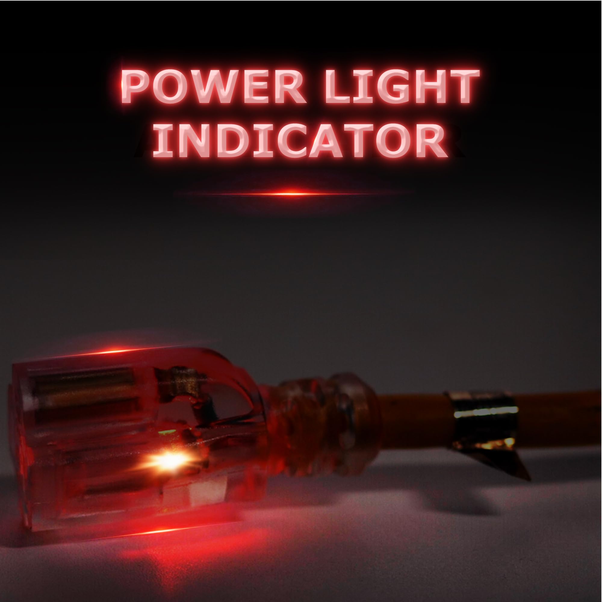 Yojoe Indoor Outdoor Extension Cord With Lighted End, 3 Prong 15A Weatherproof Power Extension Cord, 12 Gauge Heavy Duty 6 Ft Wh