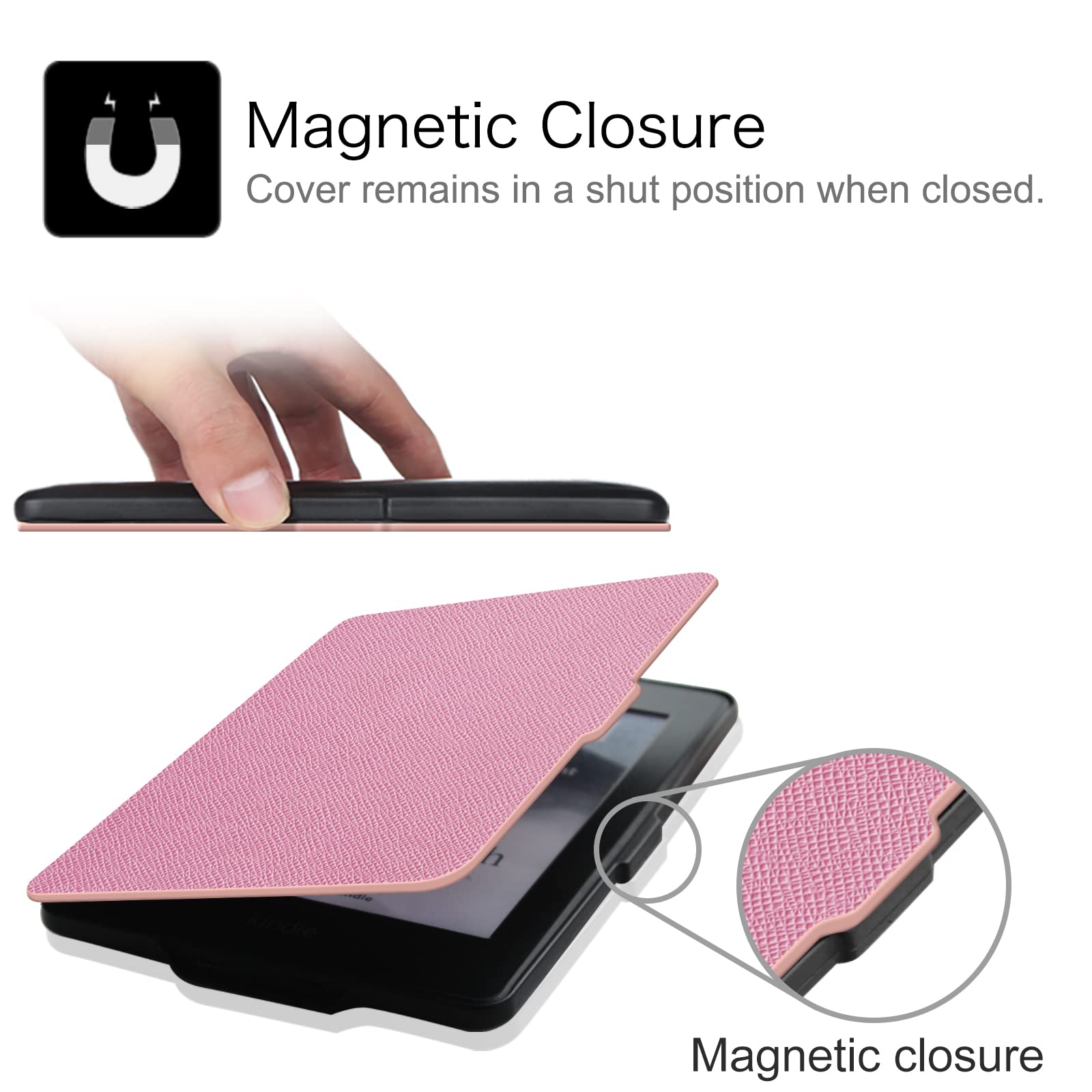 Fintie Slimshell Case For 6 Kindle Paperwhite 2012-2017 (Model No. Ey21 & Dp75Sdi) - Lightweight Protective Cover With Auto Slee