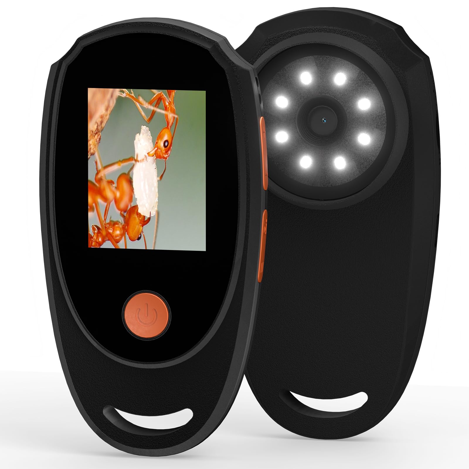 Handheld Digital Microscope | Kids Microscope with 2.0 IPS Screen,500X and 8 LEDs | Magnifying Glass for Coin,Insect,Plant,Circu