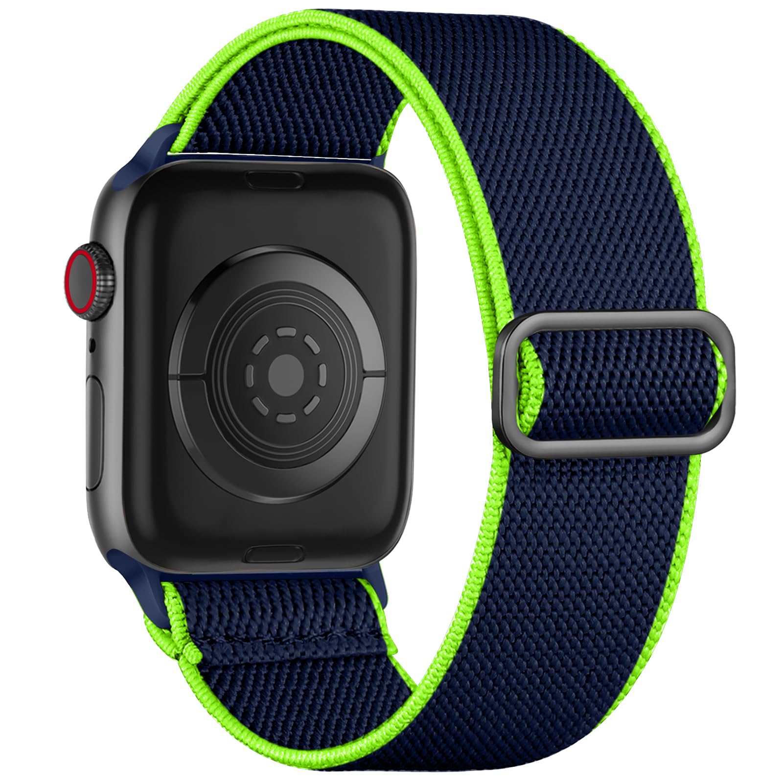 Maledan Stretchy Nylon Band Compatible With Apple Watch Ultra 2 Band/Apple Watch Ultra 49Mm 45Mm 44Mm 42Mm 41Mm 40Mm 38Mm, Soft