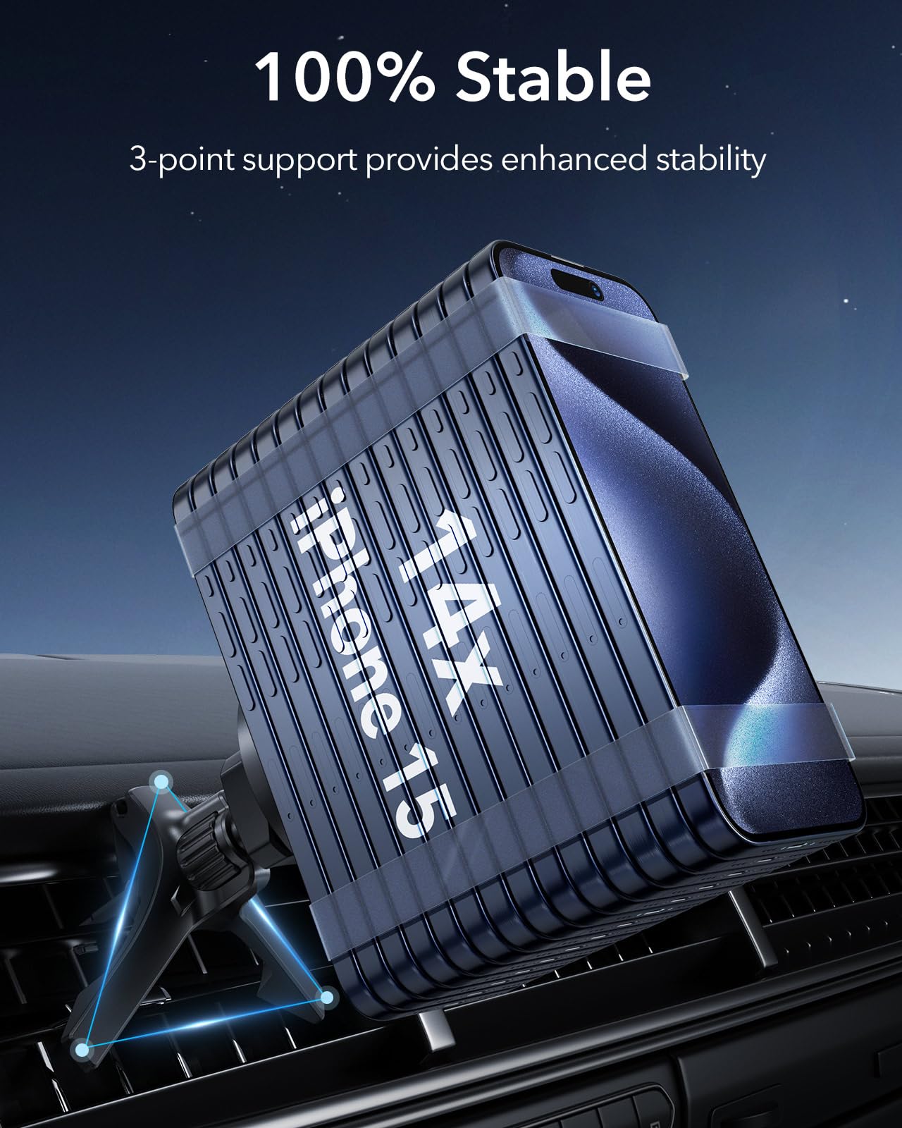 Esr Magsafe Car Mount (Halolock), Magnetic Phone Holder For Car, Magnetic Car Mount, Air Vent Car Phone Mount For Iphone 141312