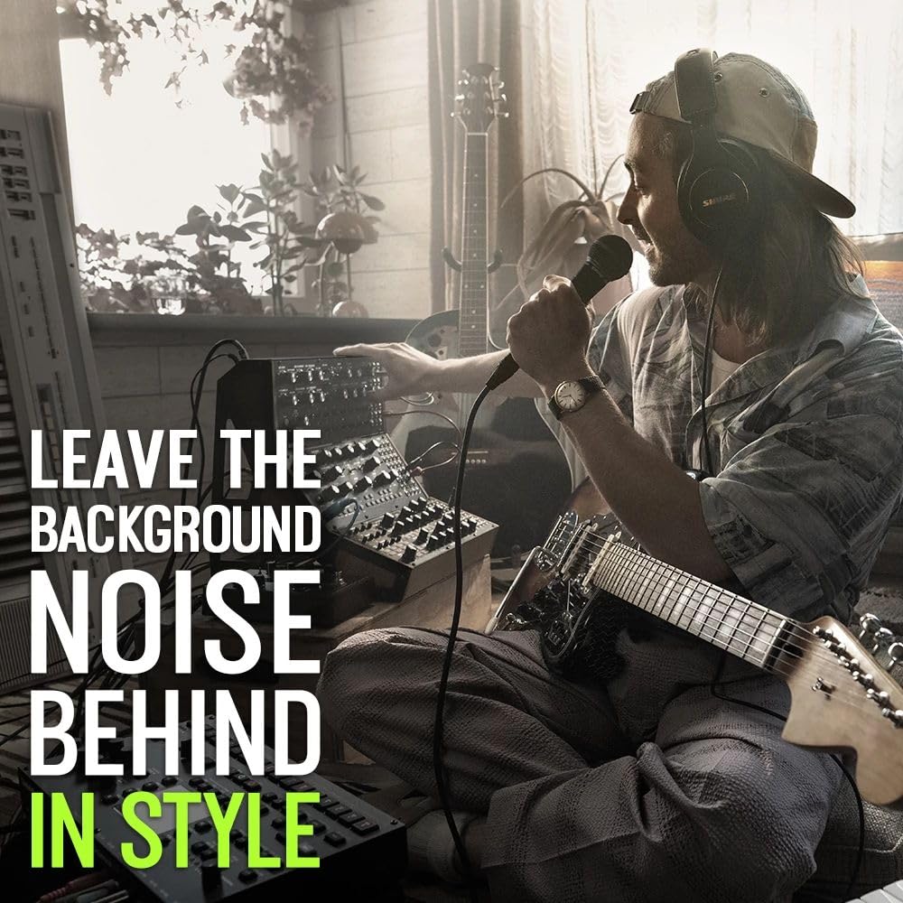 Shure Sm58 Pro Xlr Dynamic Microphone   Professional Studio & Live Performance Cardioid Mic For Vocals, Podcasting, And Recordin