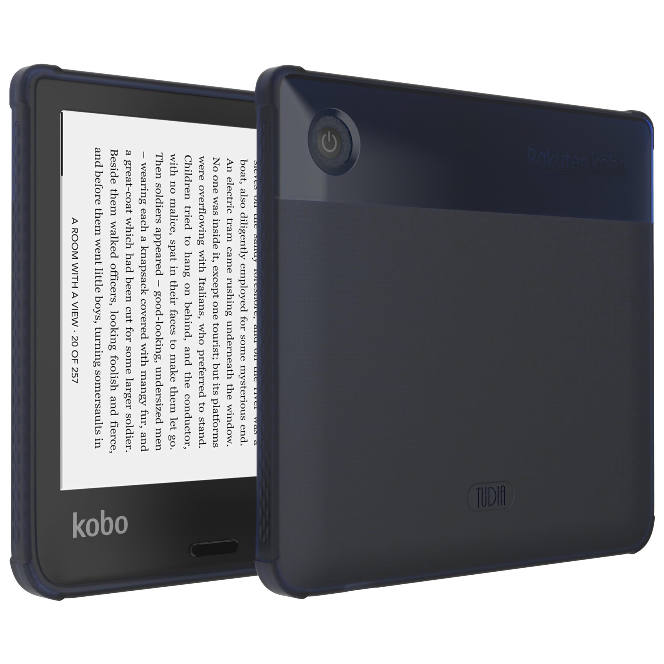 TUDIA SKN Designed for Kobo Libra 2 Case 7 Cover - [NOT FIT Colour 2024 Version] Shockproof Slim Anti-Yellowing [Reinforced Corn