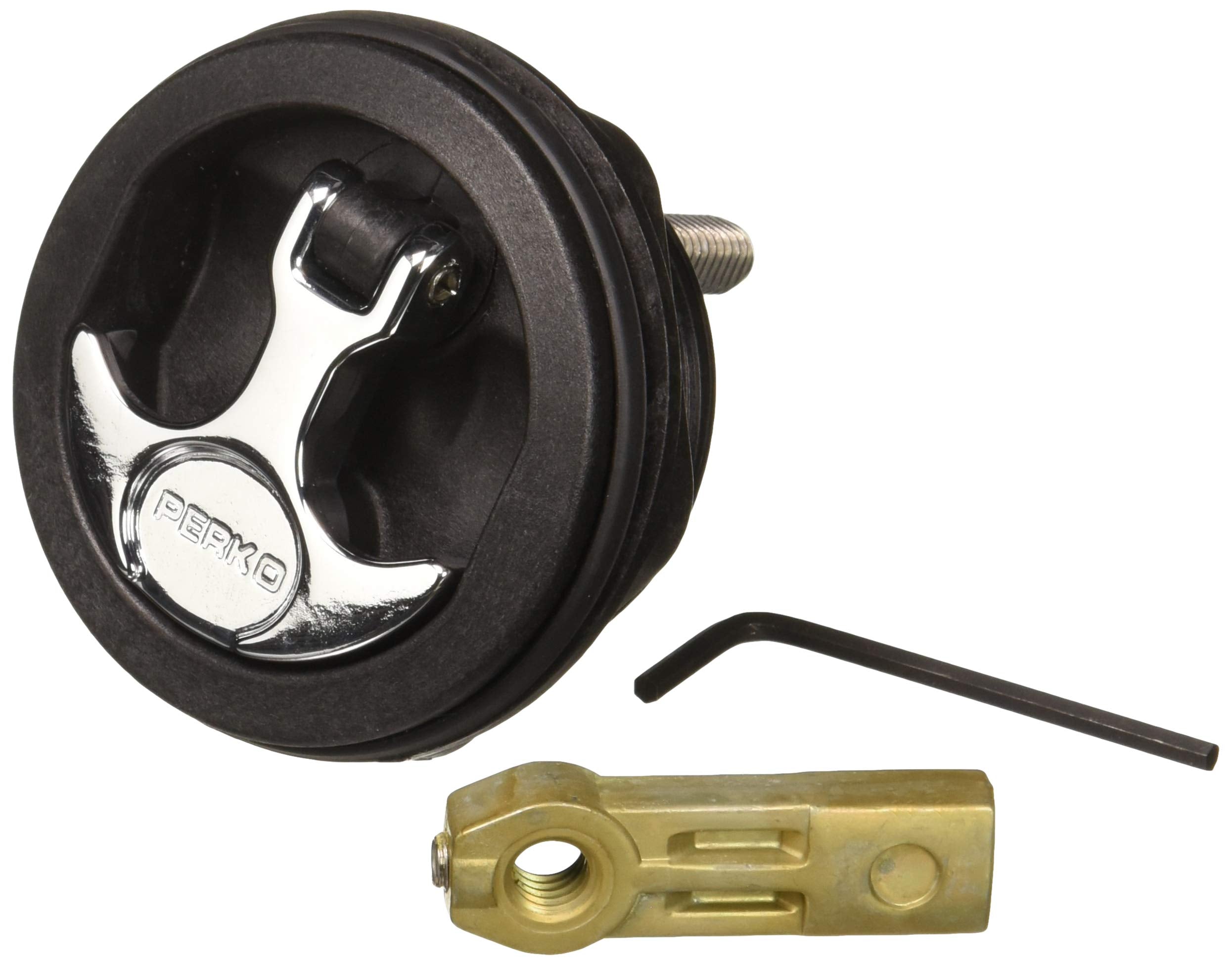 Perko 1092Dp3Blk Flush Latch - Black,WBIASB000S5W5DW