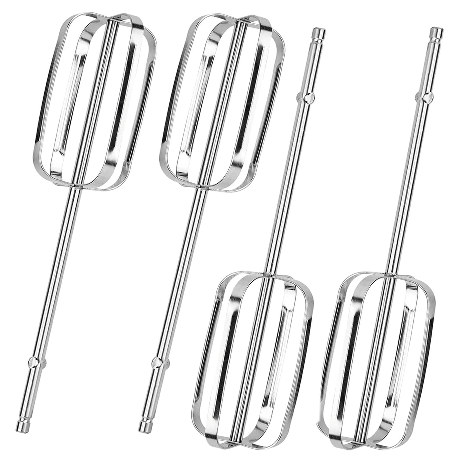 Hasanbar 4 Pack Hand Mixer Beaters, Compatible With Hamilton Beach Hand Mixer 62692 62695V 64699 62682Rz, Beater Replacement Fit