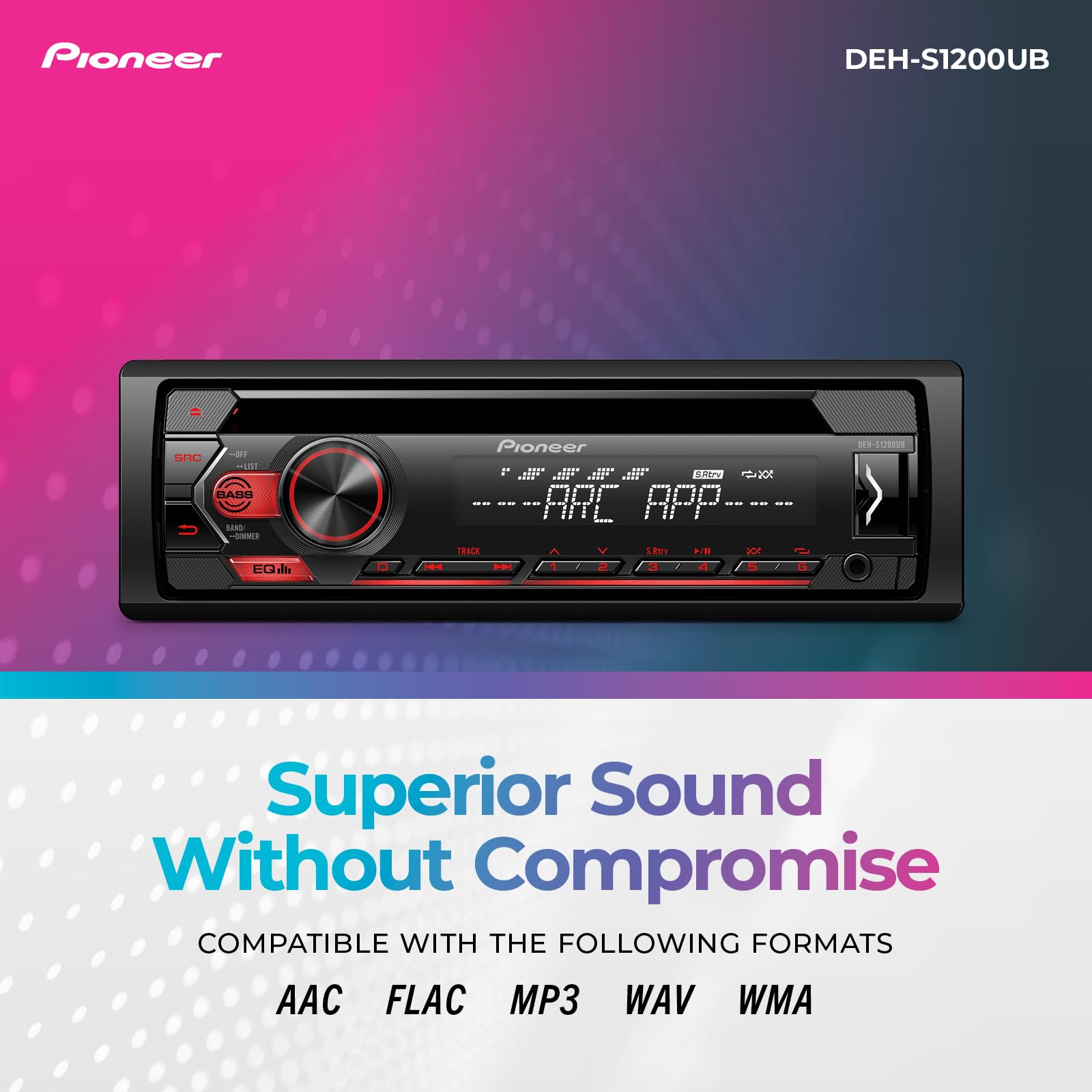 Pioneer Single Din Cd Playeraux Input Usb 1Xpreoutandroid Playback