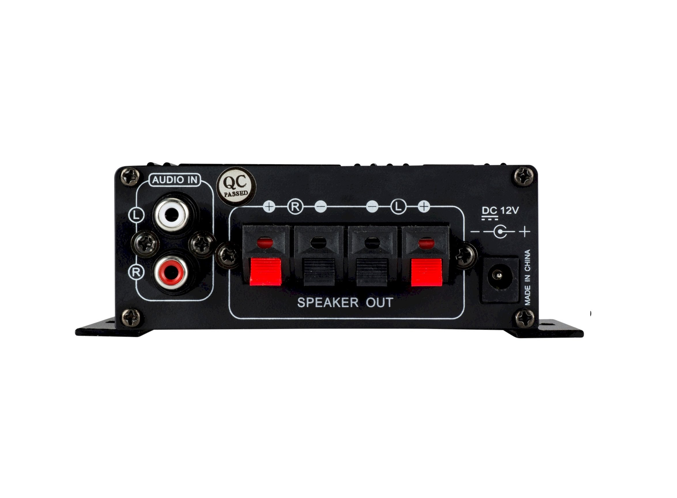 Kinter Ma170+ 2 Channel Auto Home Cycle Arcade Diy 2 X 18 W Mini Amplifier Bass Treble Rca Input Audio Mini Amplifier With 12V 3A Power Supply Black