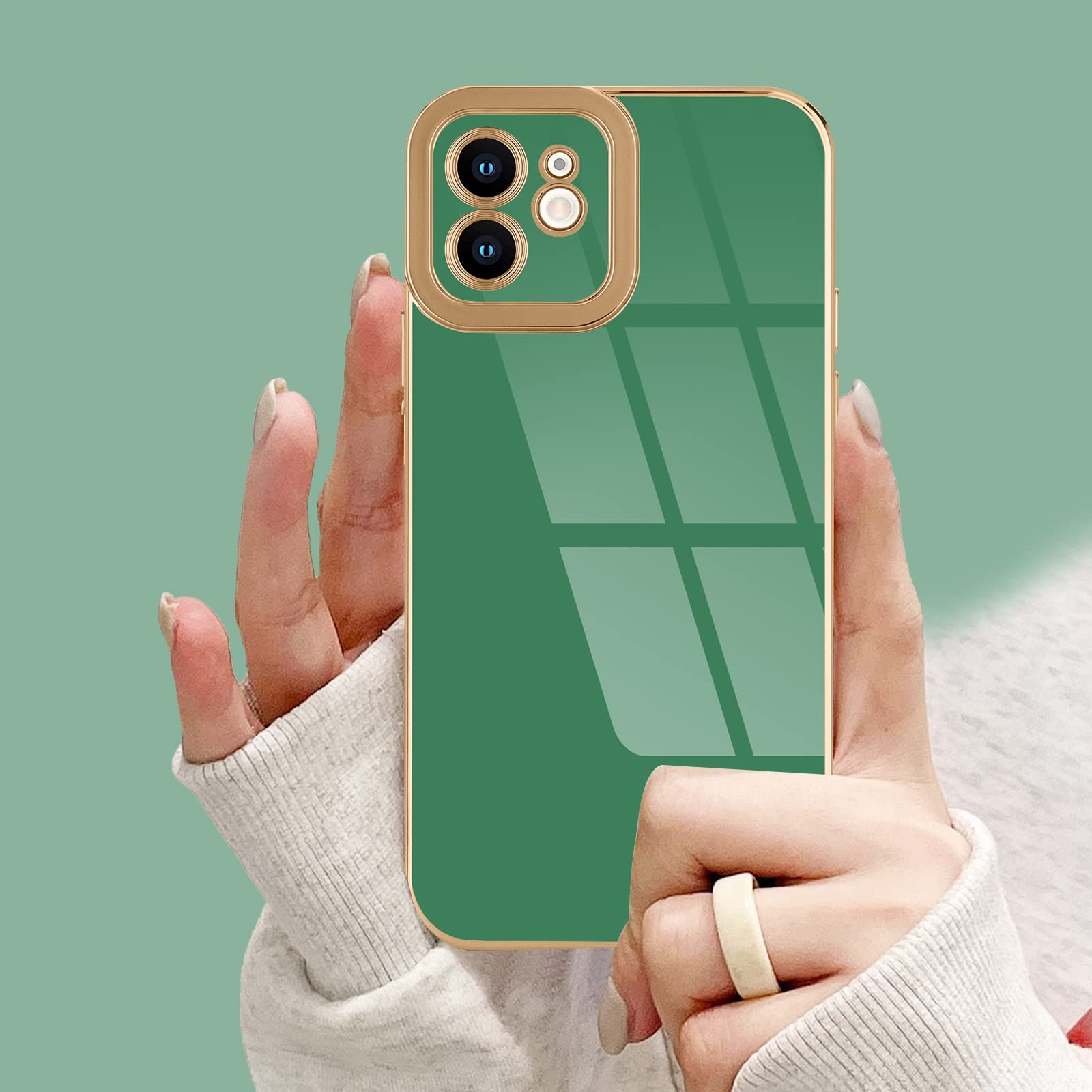 Lafunda For Iphone 11 Case, Cute Slim Soft Silicone Shockproof Phone Cover For Women Girls Anti Scratch Camera Protective Luxury