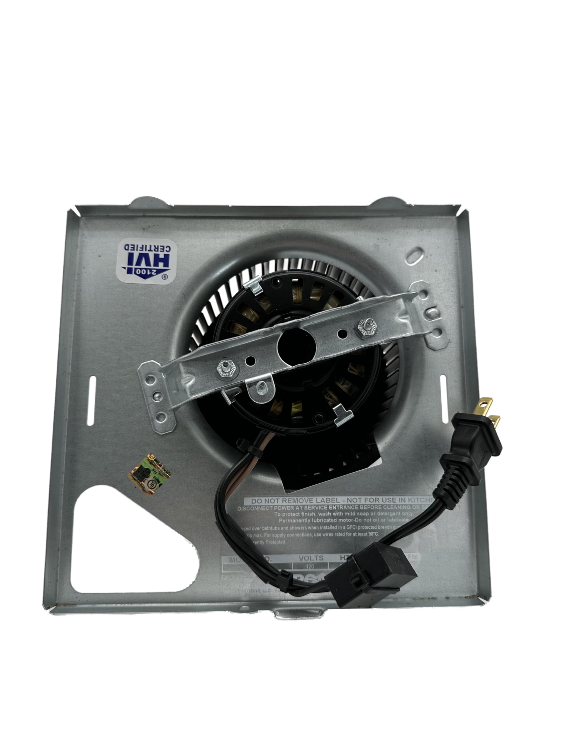 Upgraded 80 Cfm Motor Replacement For Broan Nutone Bath Fans For 8'' X 8 1/4'' X 5 3/4'' Housings, Replaces Oem #S97015162 (80 C