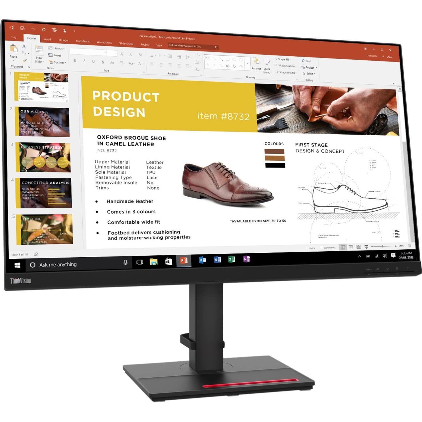 Lenovo Thinkvision P32P 20 62A2Gar2Us 31.5 Inch 4K Uhd 2160P Led Monitor, Black