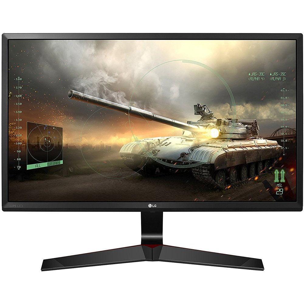 LG 27MP59G-P Gaming Monitor 27    Full HD (1920x1080) IPS Display, 1ms Blur Reduction, AMD FreeSync, On Screen Control - Black