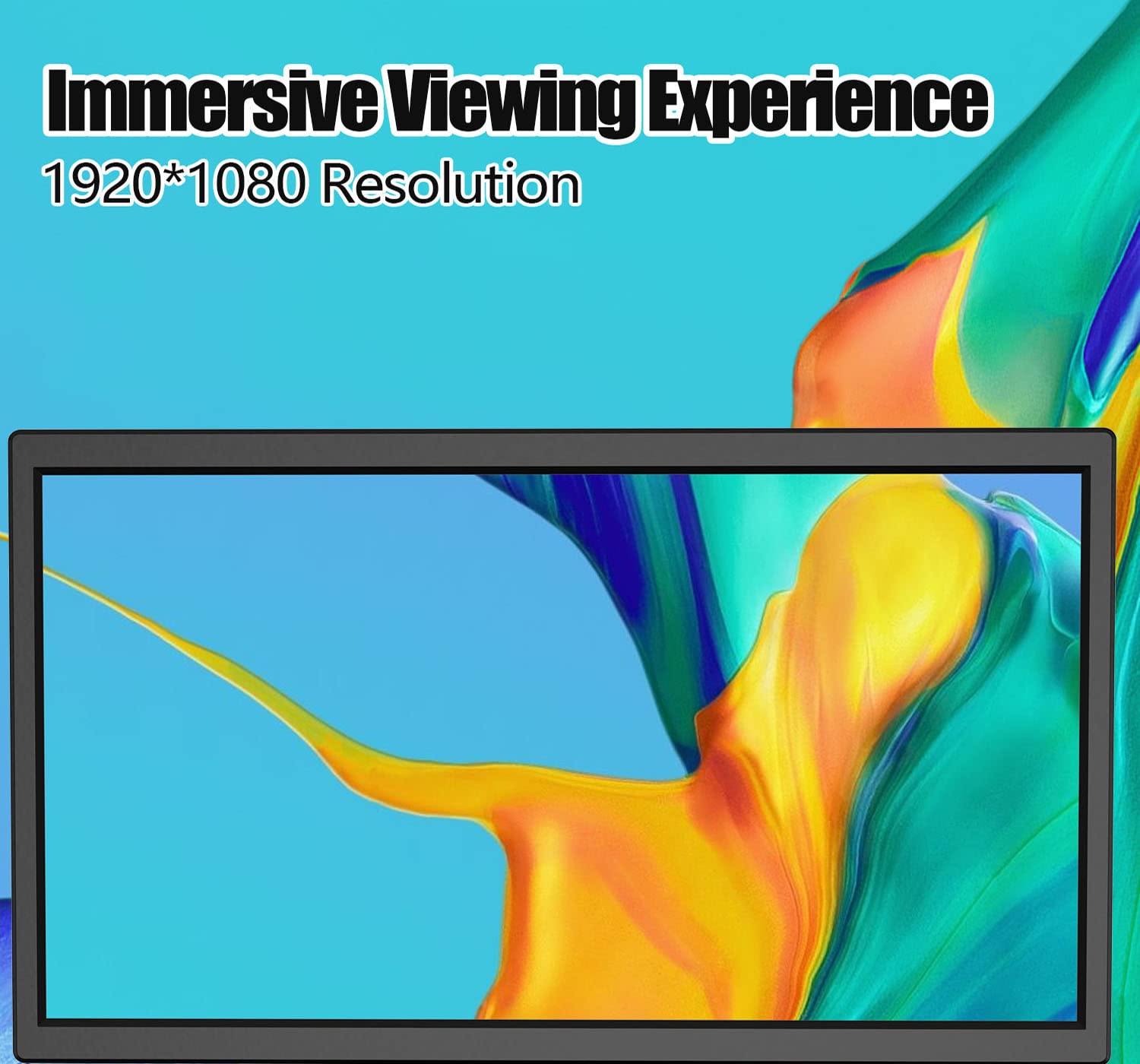 Feihe 22 Inch Tv, Fhd Led Flat Screen Tv 1080P Ips Display W/Digital Dual Tuners Atsc/Hdmi/Vga/Av/Usb, 12 Volt Rv Tv Suitable Fo