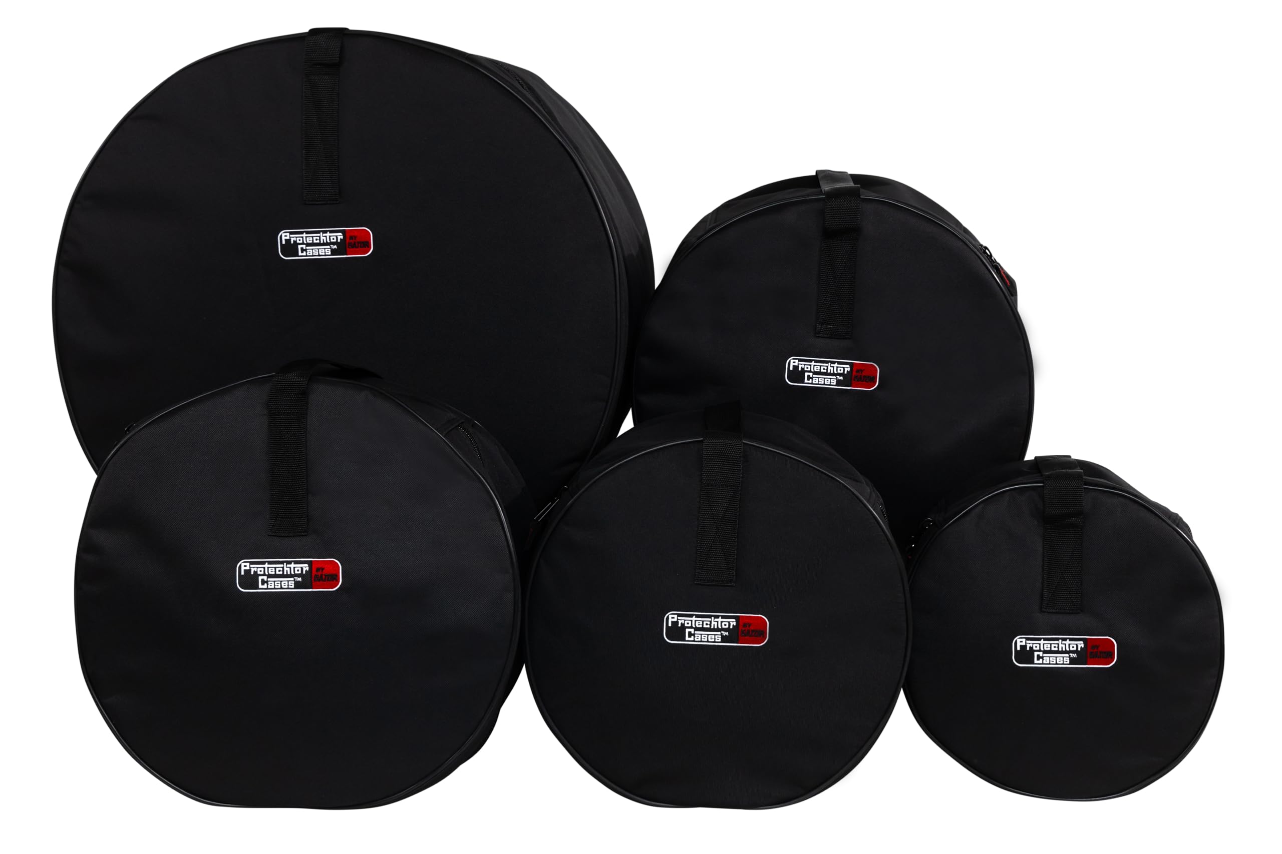 Gator Cases Jazz Fusion Drum Set Bags: 20''X16'', 12''X8'', 10''X7'', 14''X14'', 5.5''X14''; (Gp Jazzfs 100)