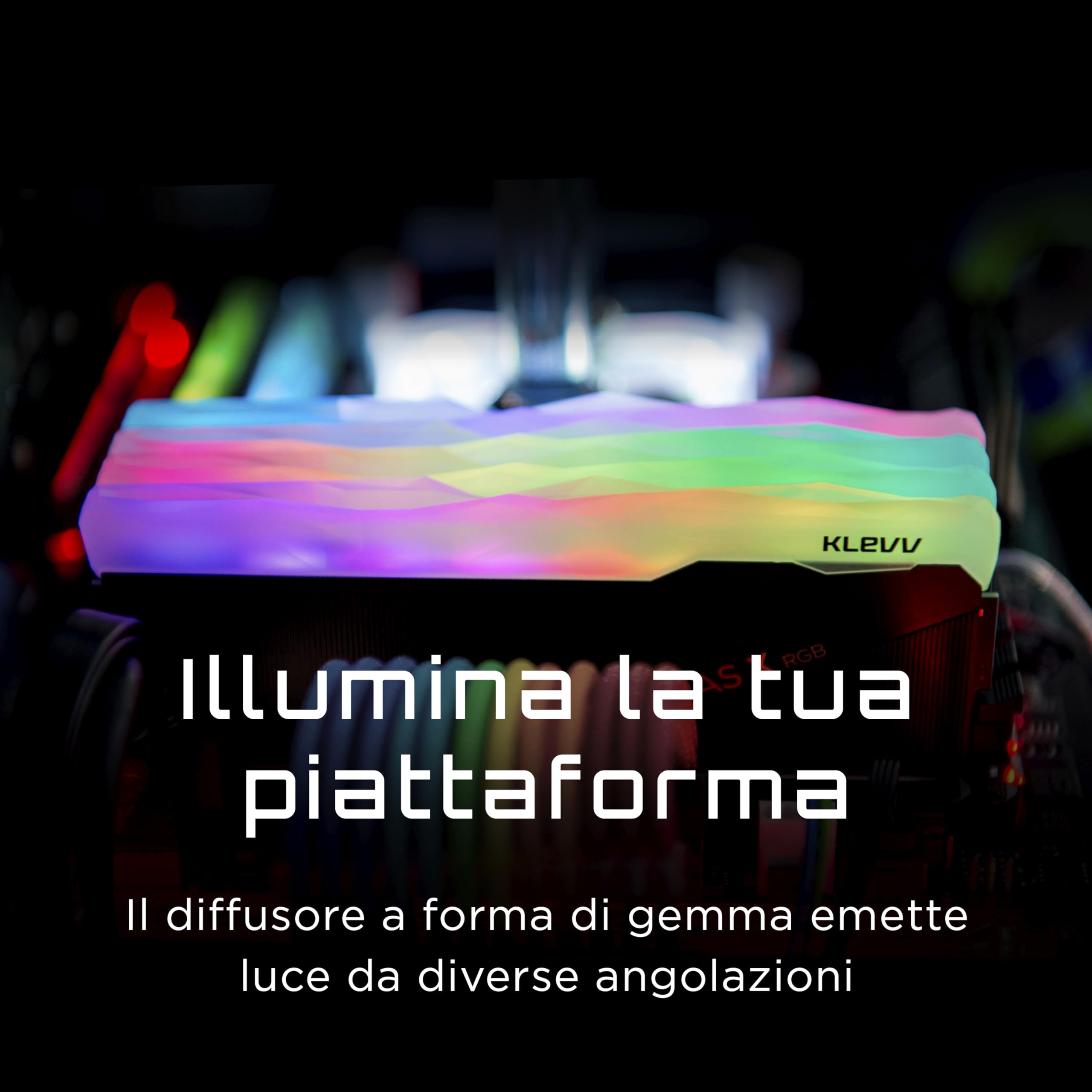 Klevv Cras X Rgb Ddr4 16Gb (2X8Gb) 3600Mhz Cl18 1.35V Gaming Desktop Ram Memory Sk Hynix Chip Xmp 2.0 Ready (Kd48Gu880 36A180X)