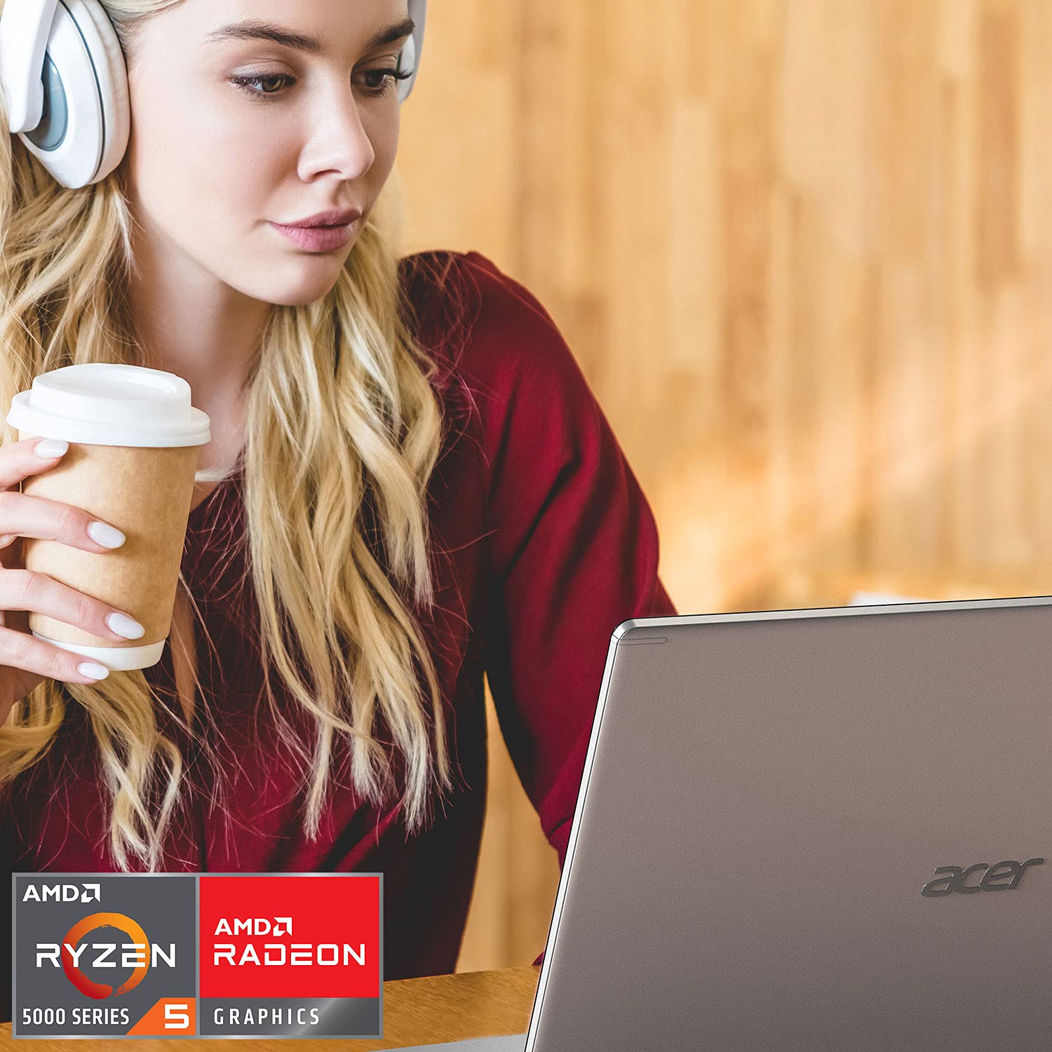 Acer Aspire 5 A515-45-R74Z Slim Laptop | 15.6 Full Hd Ips | Amd Ryzen 5 5500U Hexa-Core Mobile Processor | Amd Radeon Graphics |