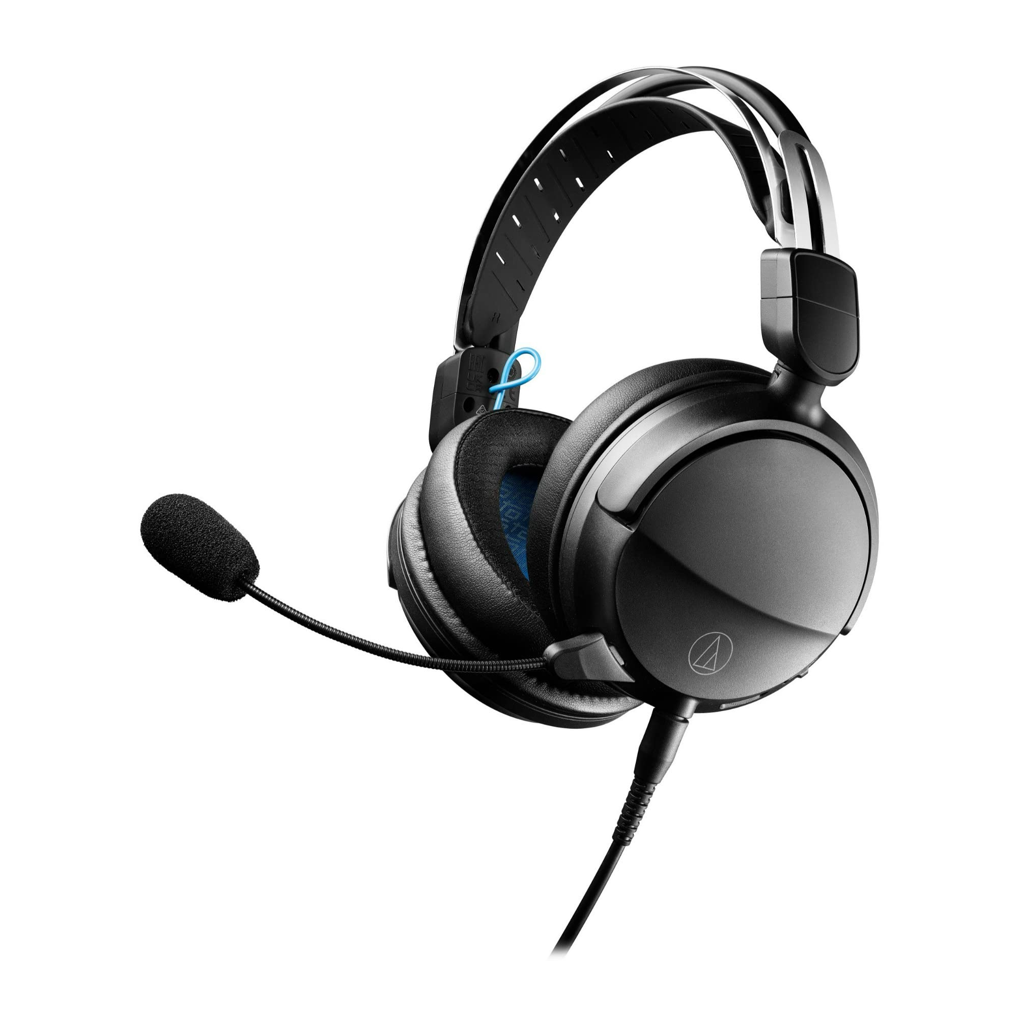 Audio Technica ATH GL3BK Closed Back Gaming Headset, Black