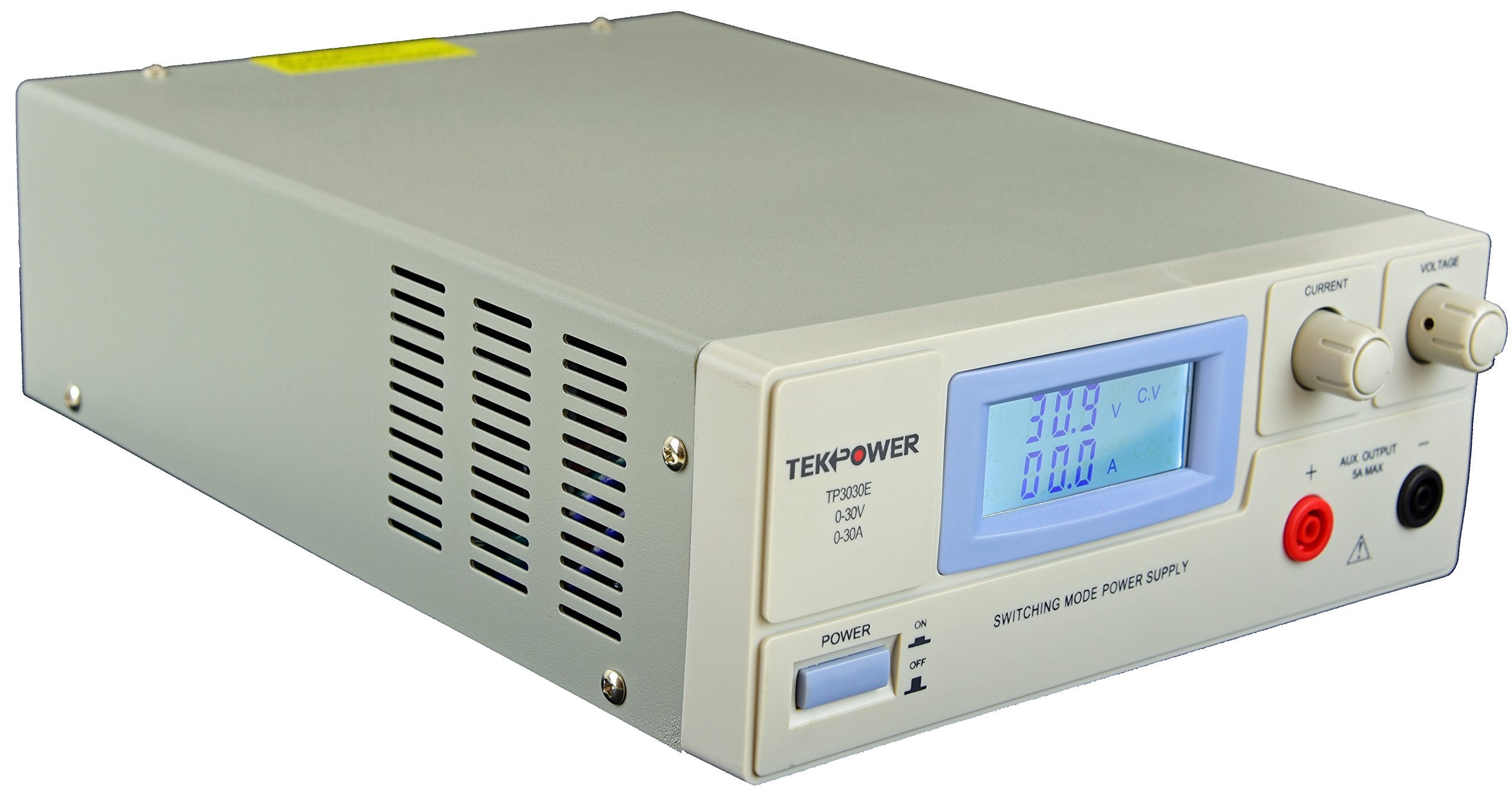 Tekpower Tp3030E Dc Adjustable Switching Power Supply 30V 30A, Digital Display With Back Light