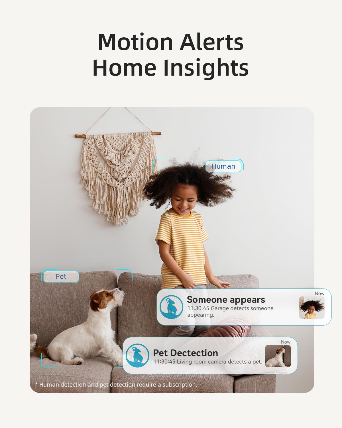 Blurams Indoor Security Camera, 2K Pet Camera, 5Ghz/2.4Ghz Dual Band, Ptz Dog Camera With Phone App, 360 Cameras For Home Securi