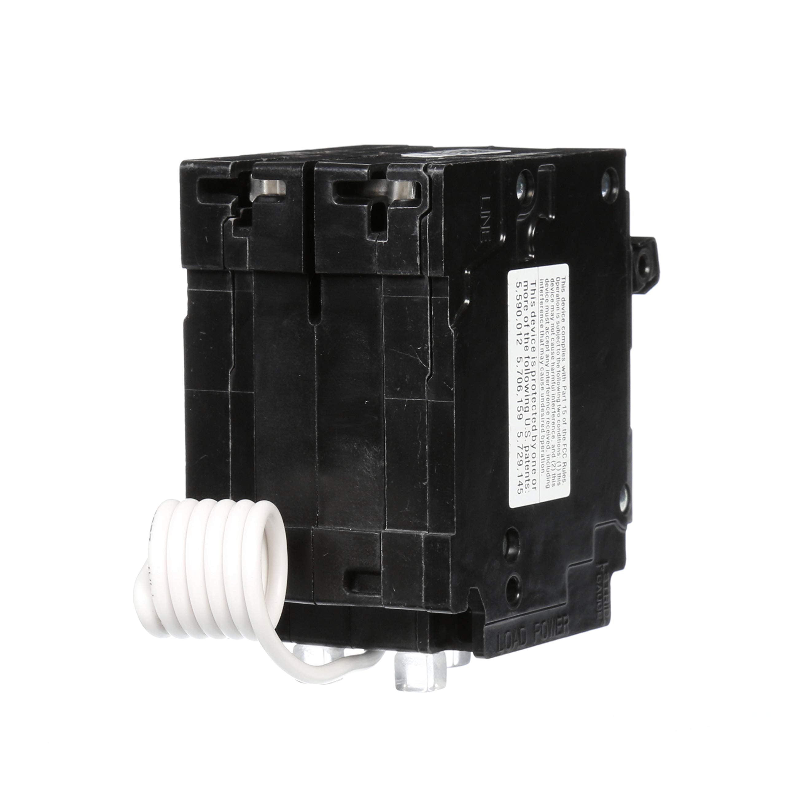 Siemens Q220Afcp 2-Pole 120-Volt Combination Type Arc Fault Circuit Interrupter, Clamshell Packaging