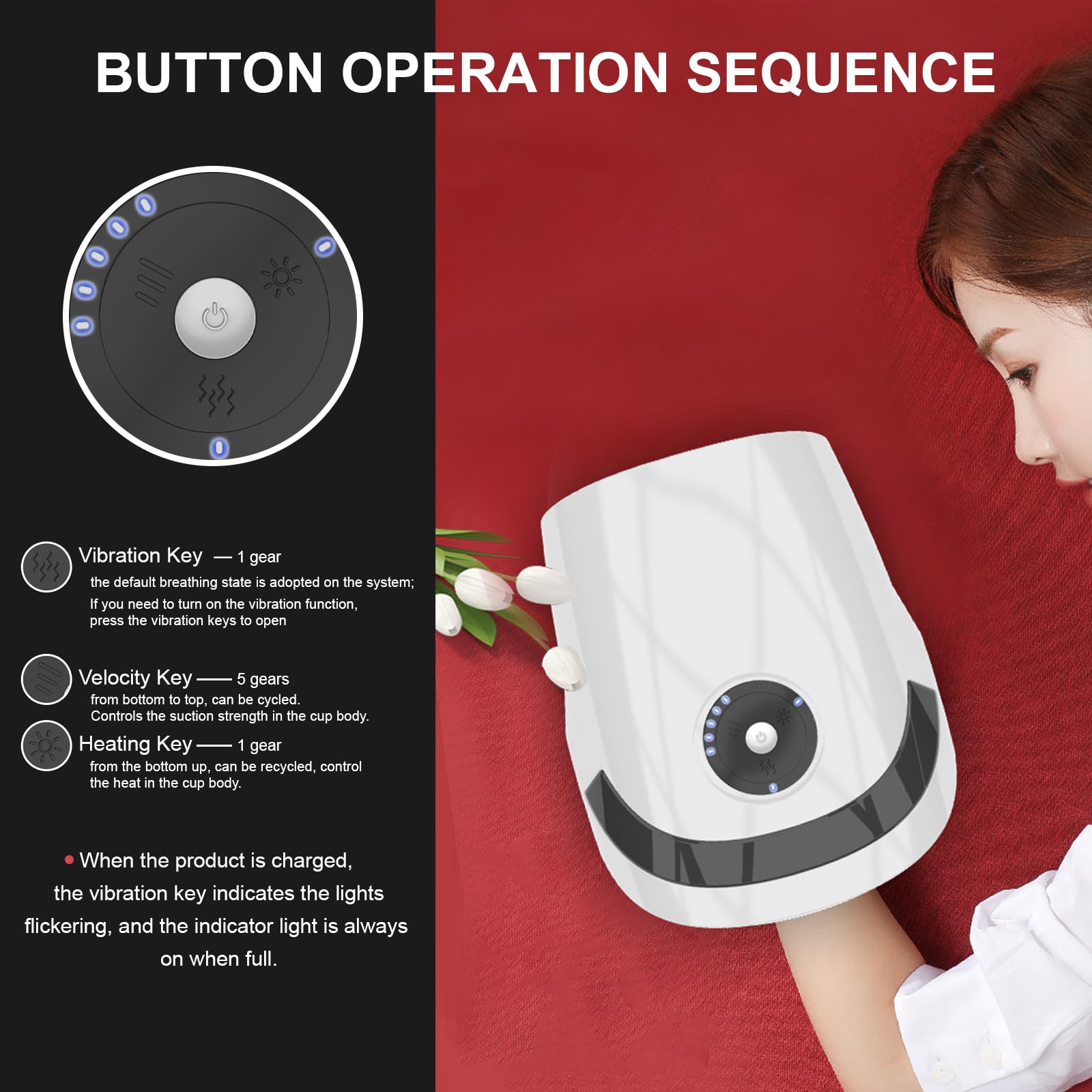 Hand Massager With Compression & Heating   Prime Delas Birthday Gifts For Women Men Mom Dad,Gifts For Women Men Mom Dad Her Him