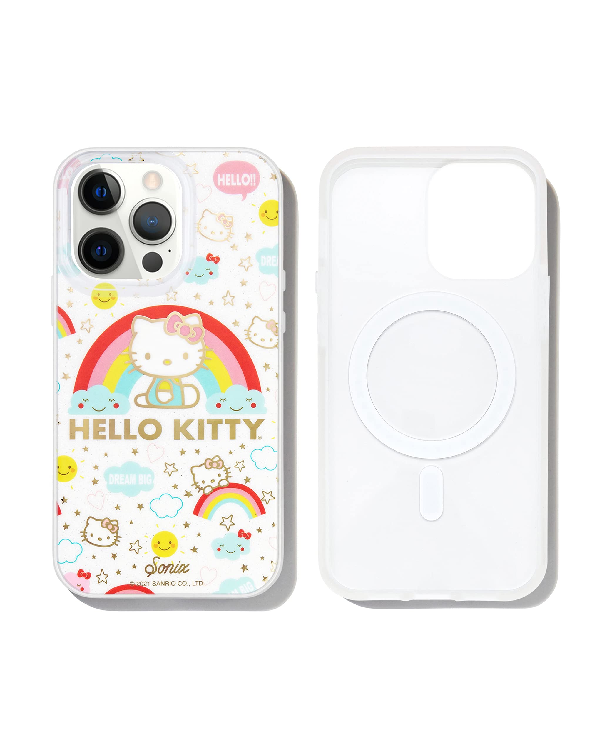 Sonix X Sanrio Case For Iphone 13 Pro | Compatible With Magsafe | 10Ft Drop Tested | Cosmic Hello Kitty