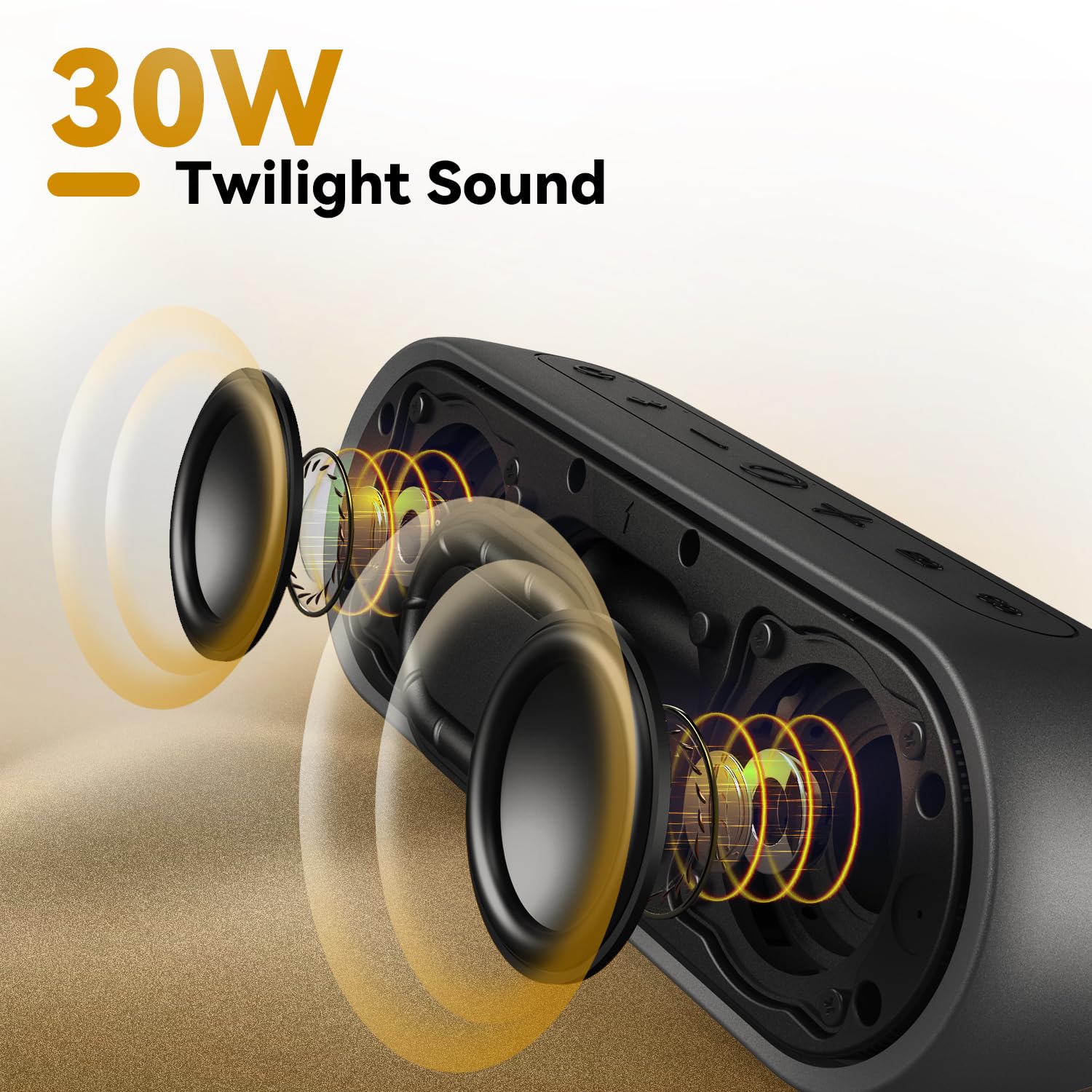 Tribit Portable Bluetooth Speaker Xsound Plus 2, Wireless Speaker 30W With Xbass, Ipx7 Waterproof, 24 Hour Playtime, Stereo Soun