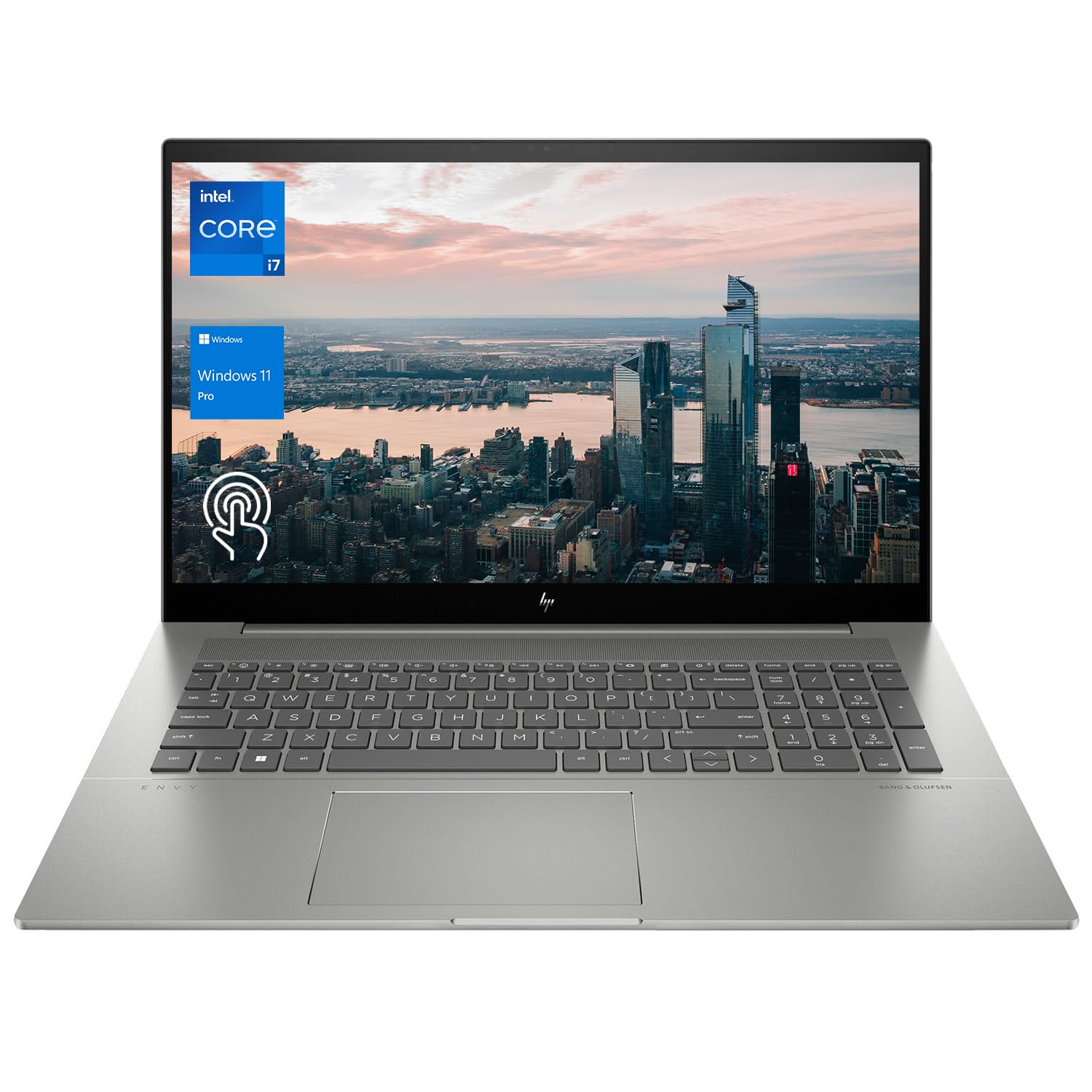 Hp 2023 Latest Envy 17T Premium Business Laptop, 17.3'' Fhd Touchscreen, Intel Core I7 13700H, 64Gb Ram, 2Tb Ssd, Webcam, Hdmi,
