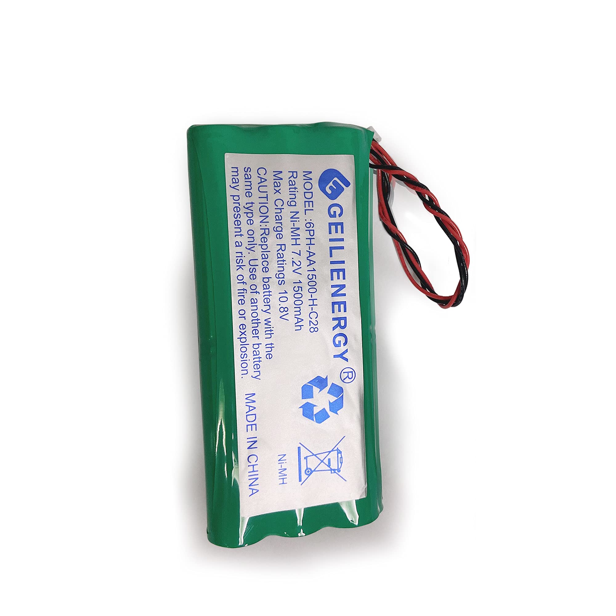 Glepoweer 7.2V Battery Compatible For 6Ph Aa1500 H C28 Dsc9047 Power Series Security Alarm System Dsc 9047 Dsc9047 6Phaa1500Hc28 6Ph Aa1500 H C28 Adt Dsc Back Up Scw9045 Scw9047 1 Pack