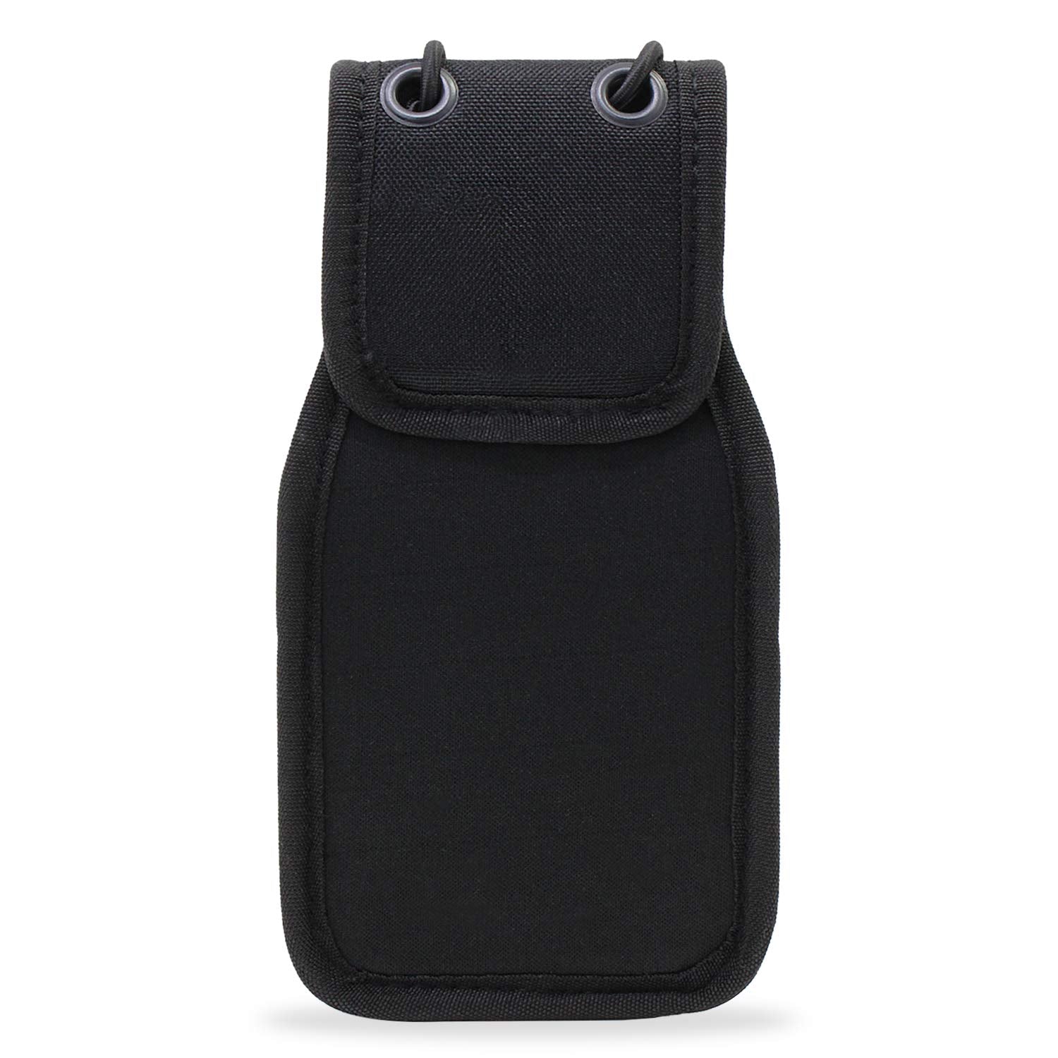 Abcgoodefg Nylon Radio Pouch Walkie Talkie Holder Two Way Radio Holster Holder Universal Walkie Talkie Case Bag Adjustable Storage For Motorola Mt500 Similar Models (2)