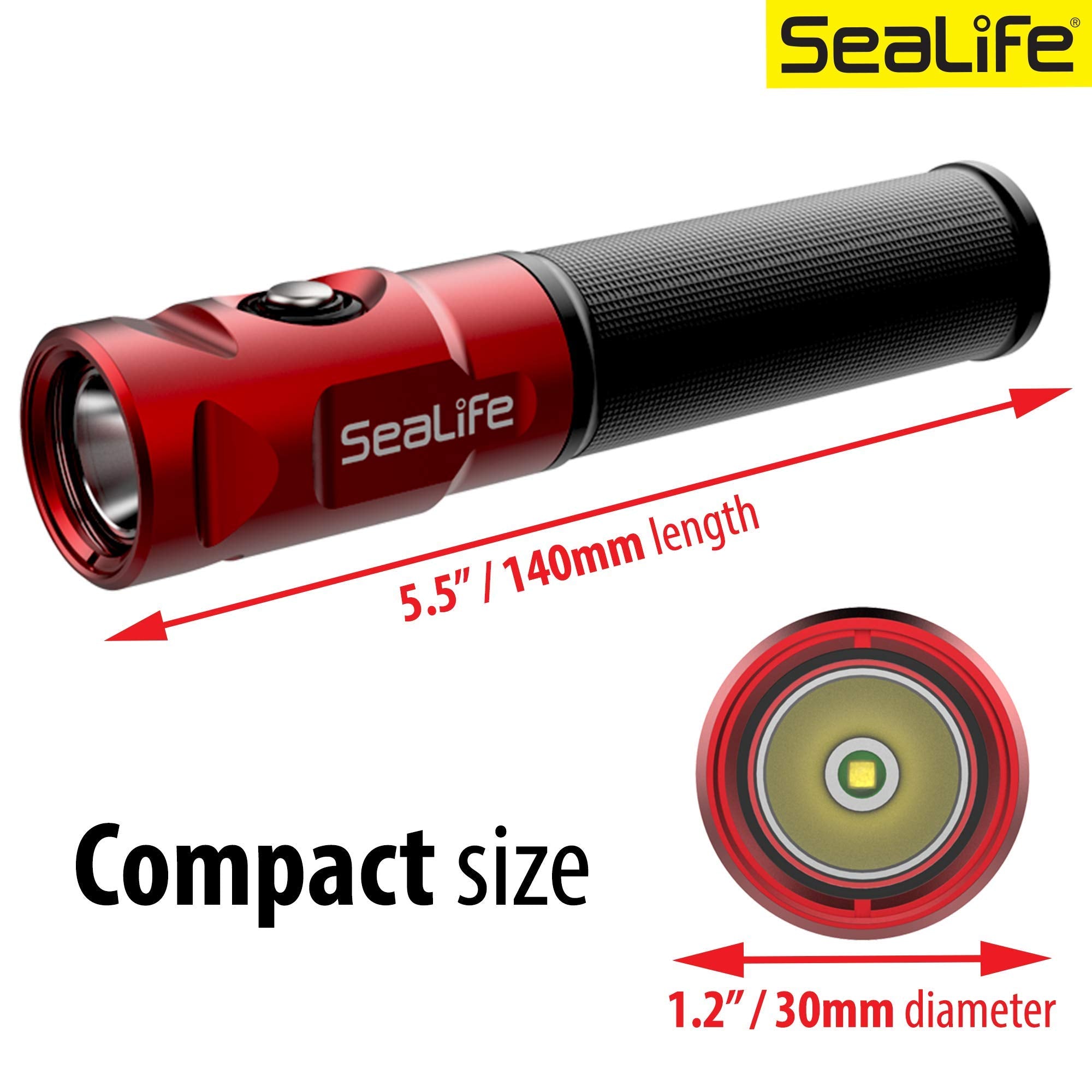 Sealife Sea Dragon Mini 900S Compact Led Dive Light (Sl653)