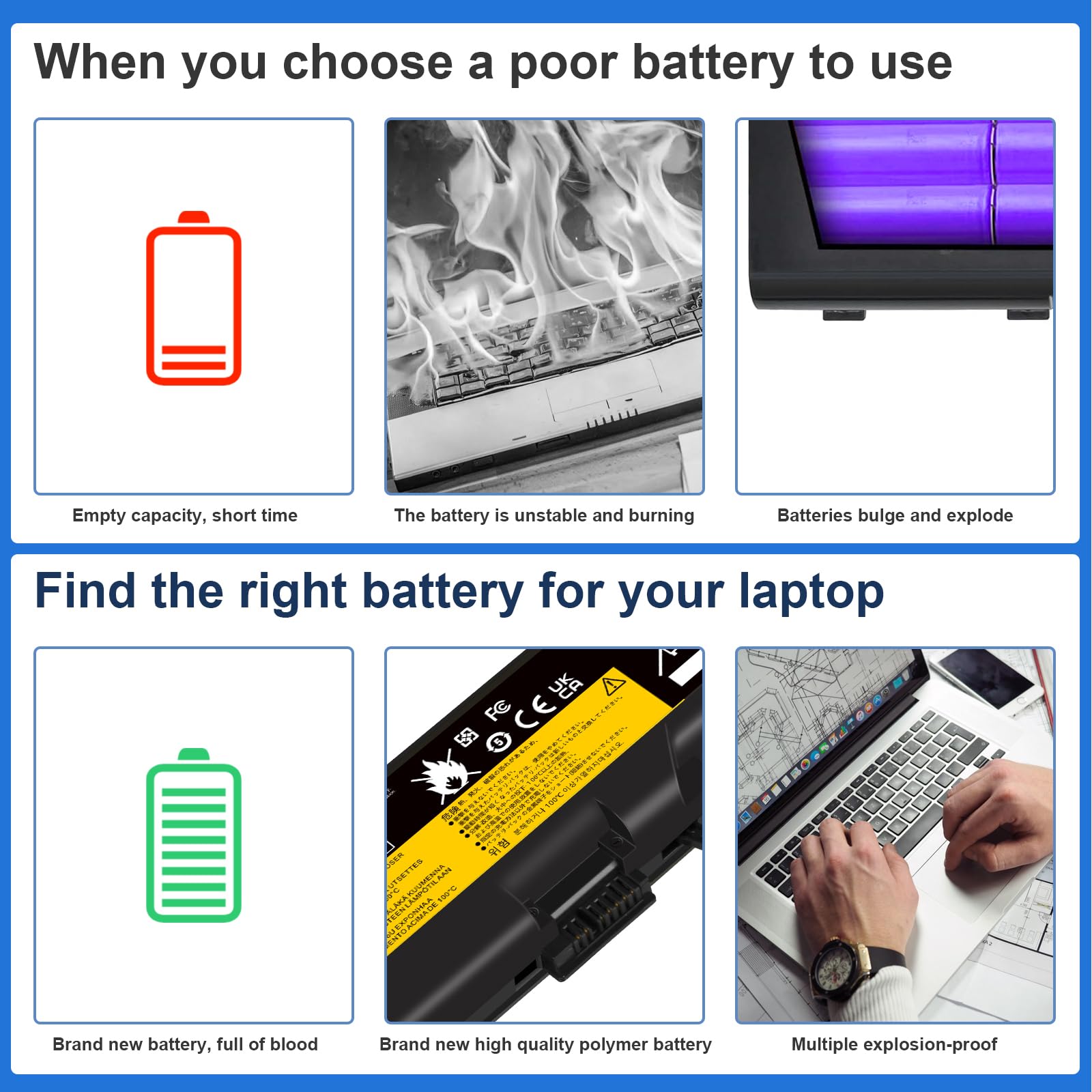 Fancy Buying 70+ 57Wh Laptop Battery For Lenovo Ibm Thinkpad T430 T430I T530 T530I W530 W530I L430 L530 Sl430 Sl530 45N1007 45N1
