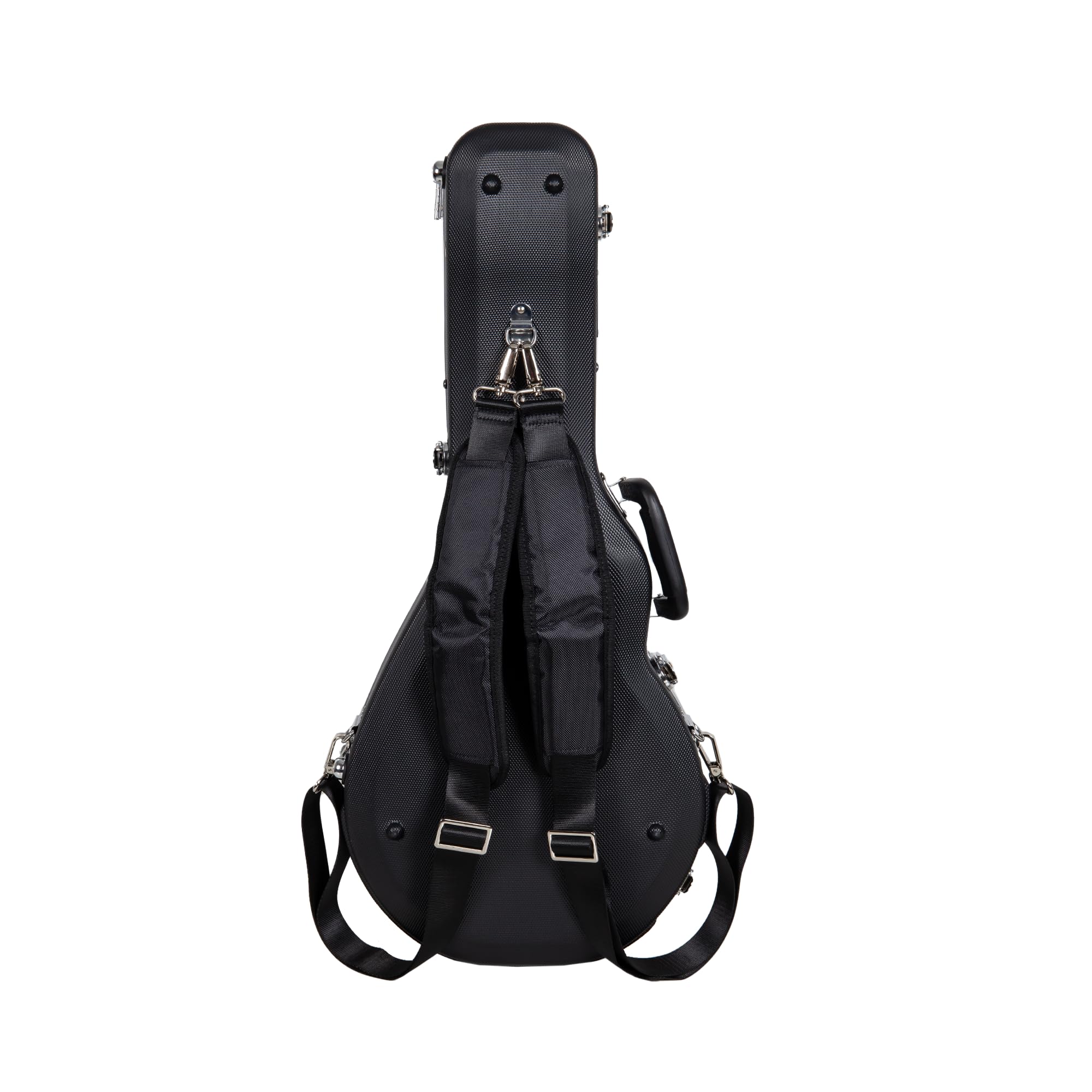 Crossrock, Abs Molded F-Style Mandolin Hard Shell Case, Black (Cra861Mfbk)