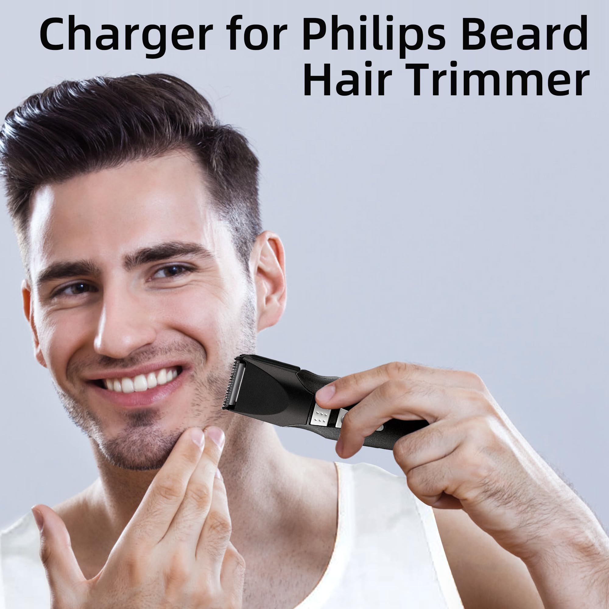 Tevsinpo 1.6V Power Cord For Philips Norelco G370 G250 G270 G290 G380 D350 G390, G470, G480 Grooming System Charger Replacement